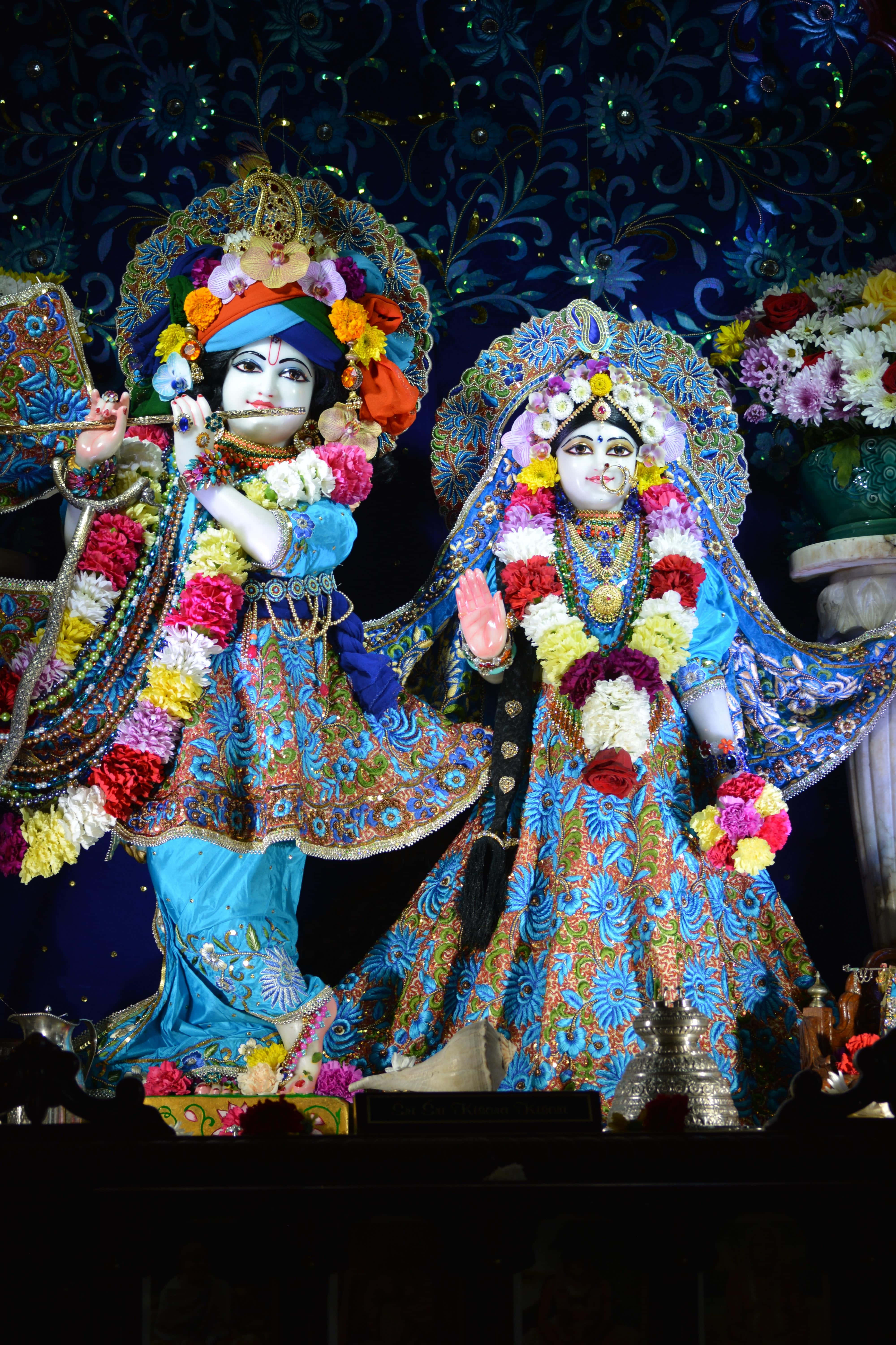 Radha Krishna stjernehimmelbilde Bakgrunner