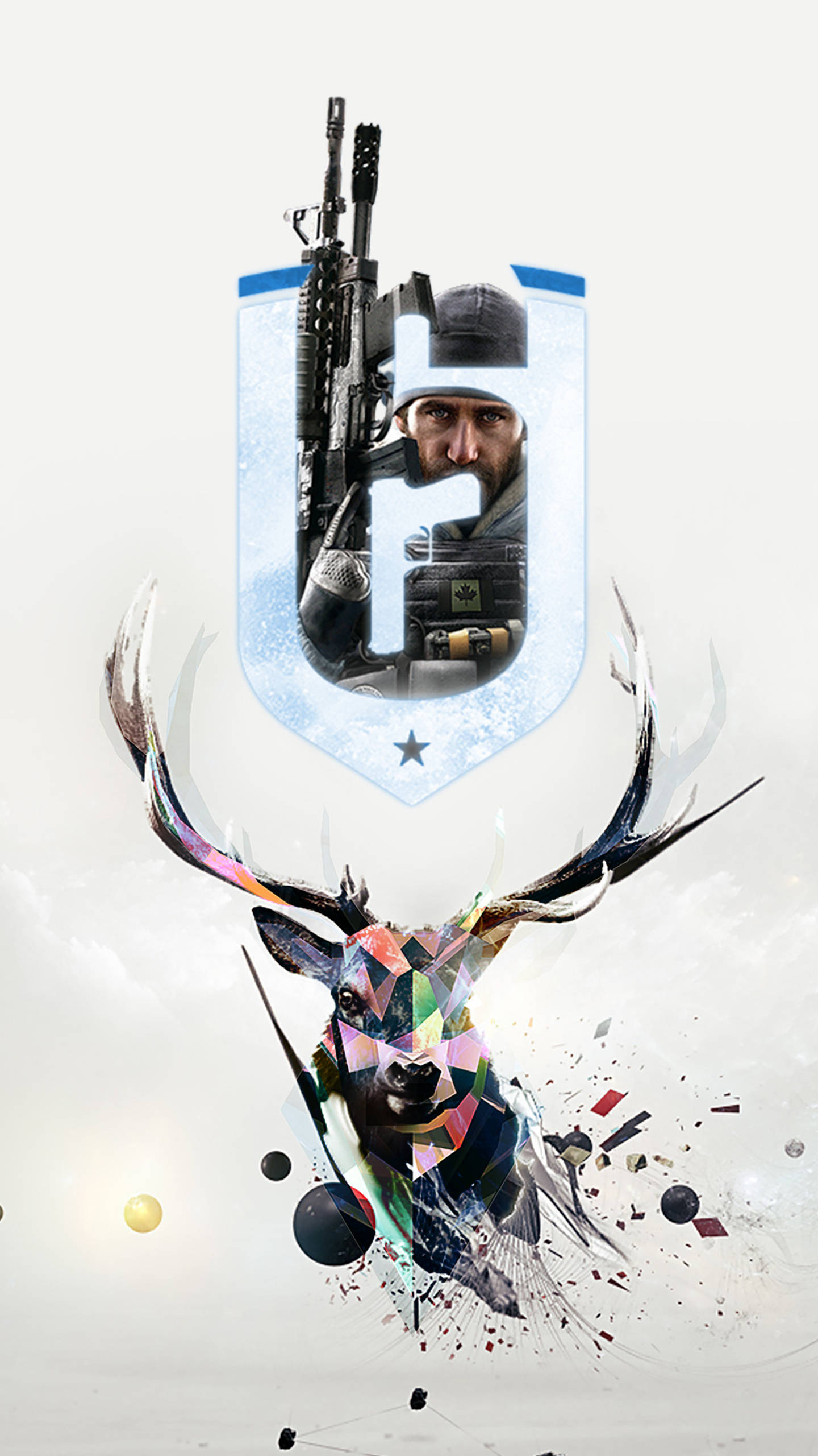 Rainbow Six Siege Estetisk Kunst iPhone Bakgrunner