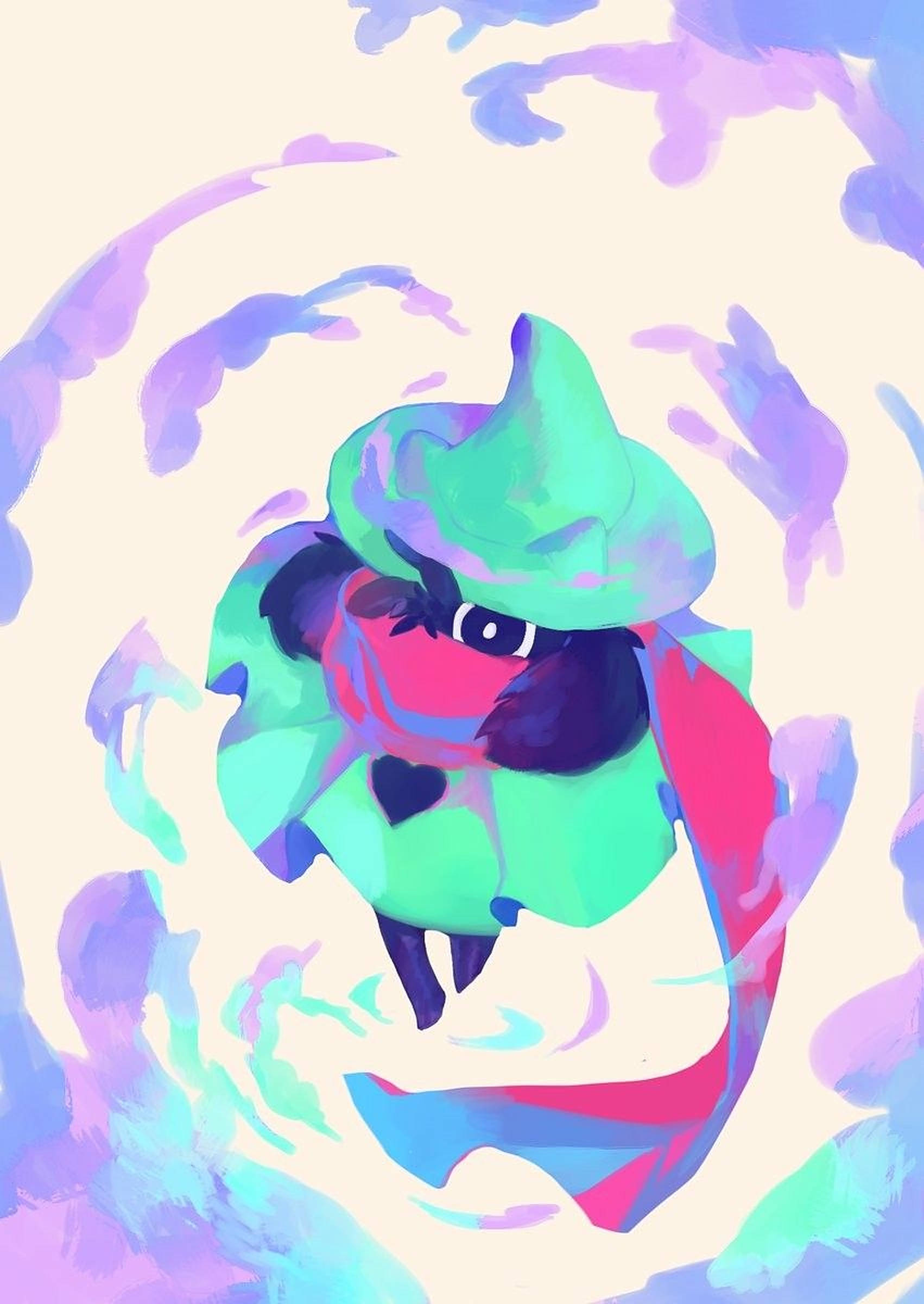 Ralsei-maleri Bakgrunner