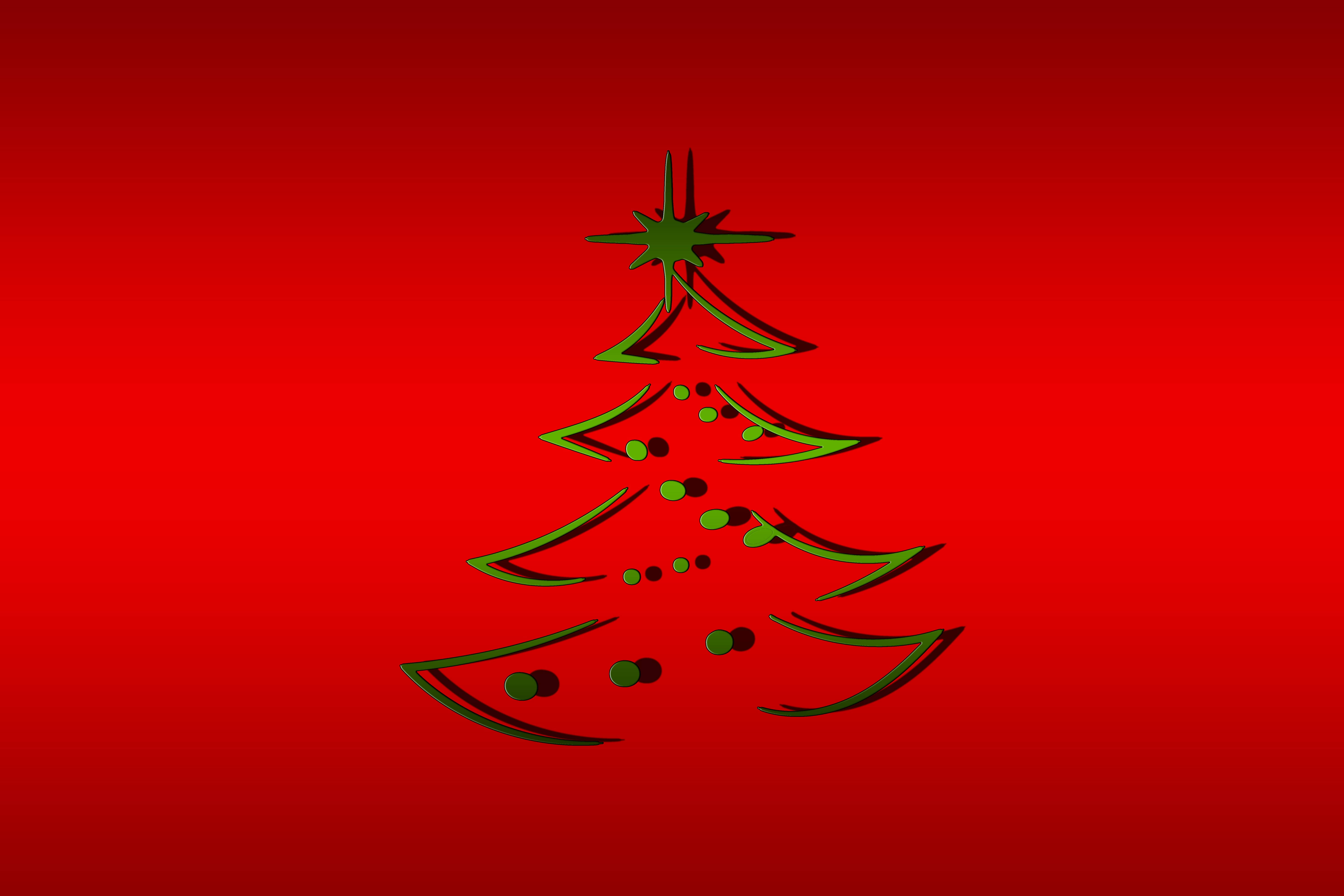 Rød juletregrafikk Bakgrunner