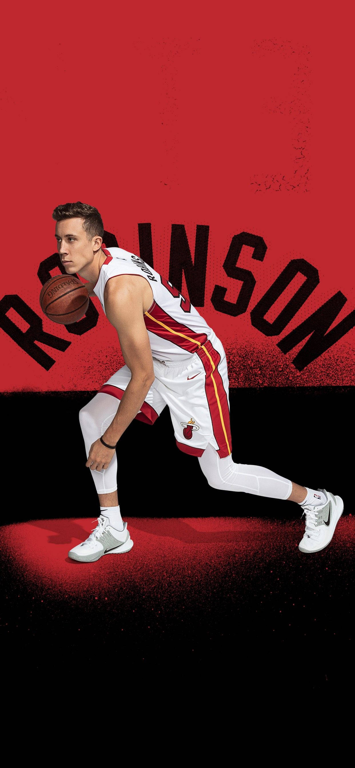 Rød Svart Plakat av Duncan Robinson Bakgrunner