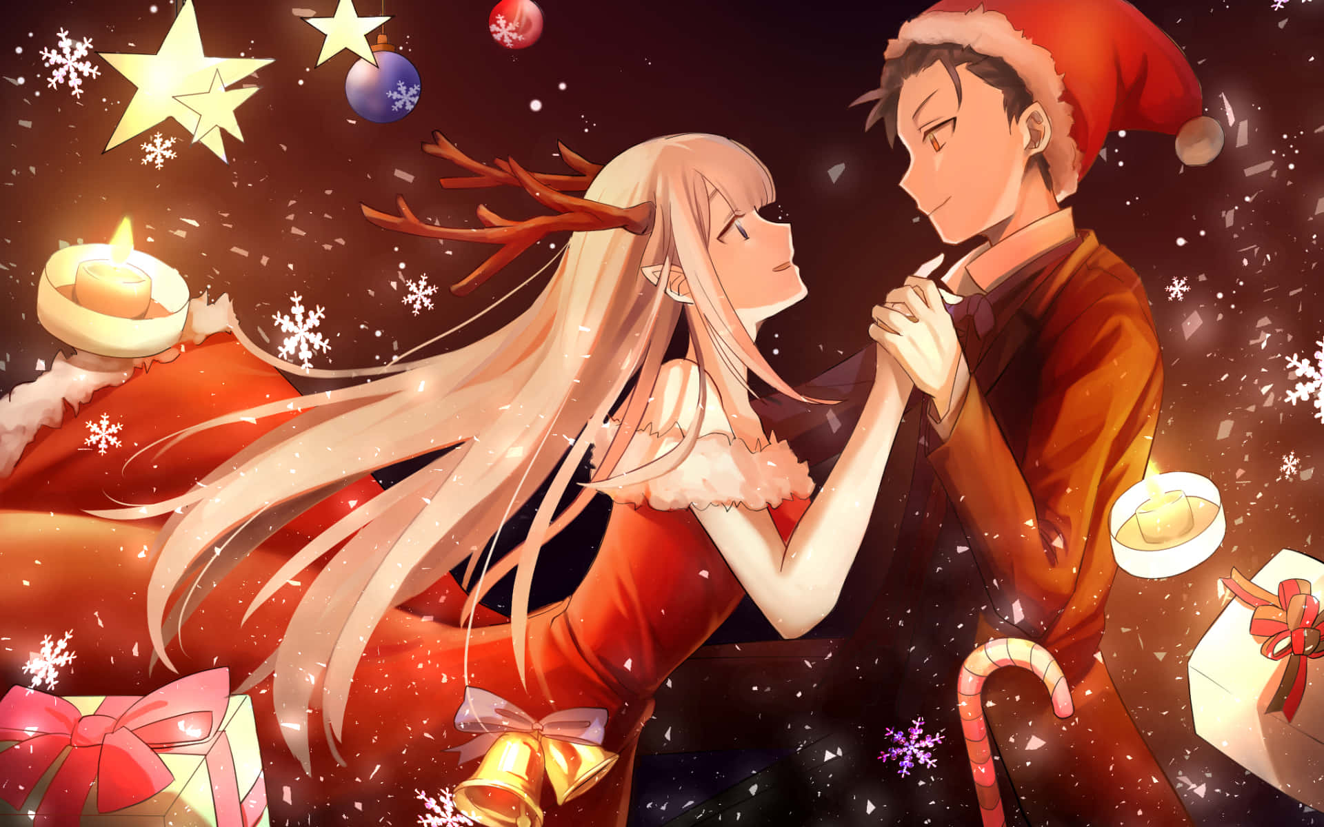 Re: Zero Anime Julepar Bilde Bakgrunner