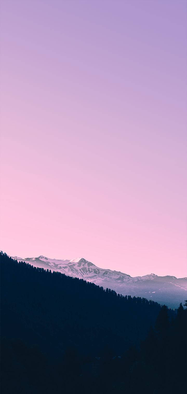Realme Pink Skies Bakgrunner