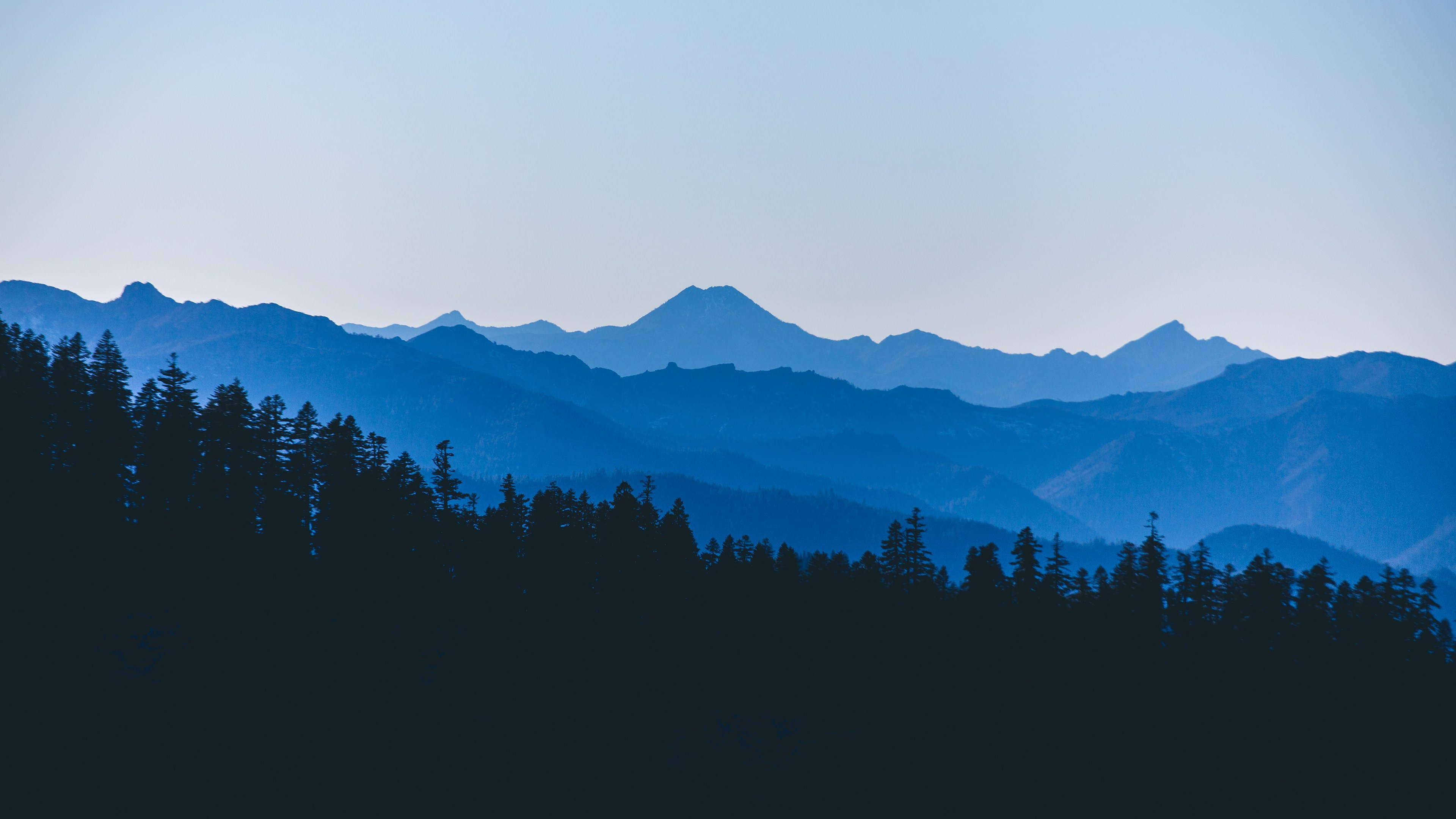 Red Buttes Wilderness klar himmel Bakgrunner