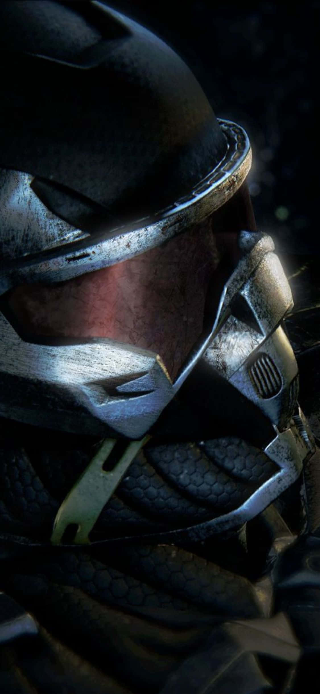 Redd menneskeheten med stil med iPhone X og Crysis 3 Bakgrunner
