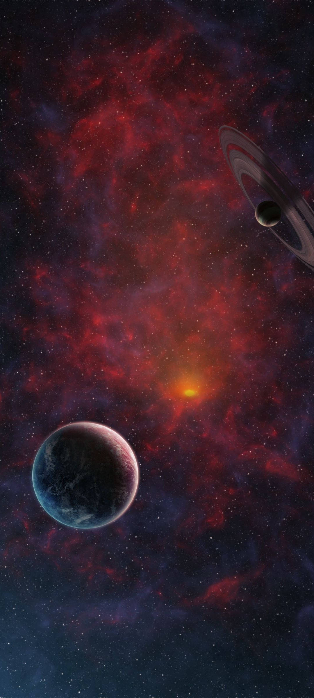 Redmi Note 10 Rød Alien-rom Bakgrunner