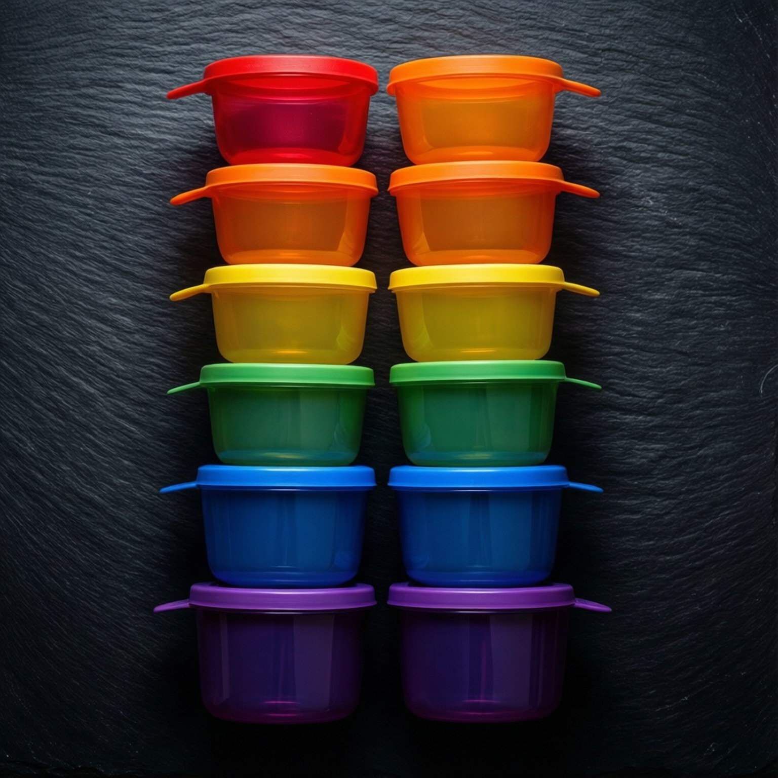 Regnbue Tupperware Symmetri Bakgrunner