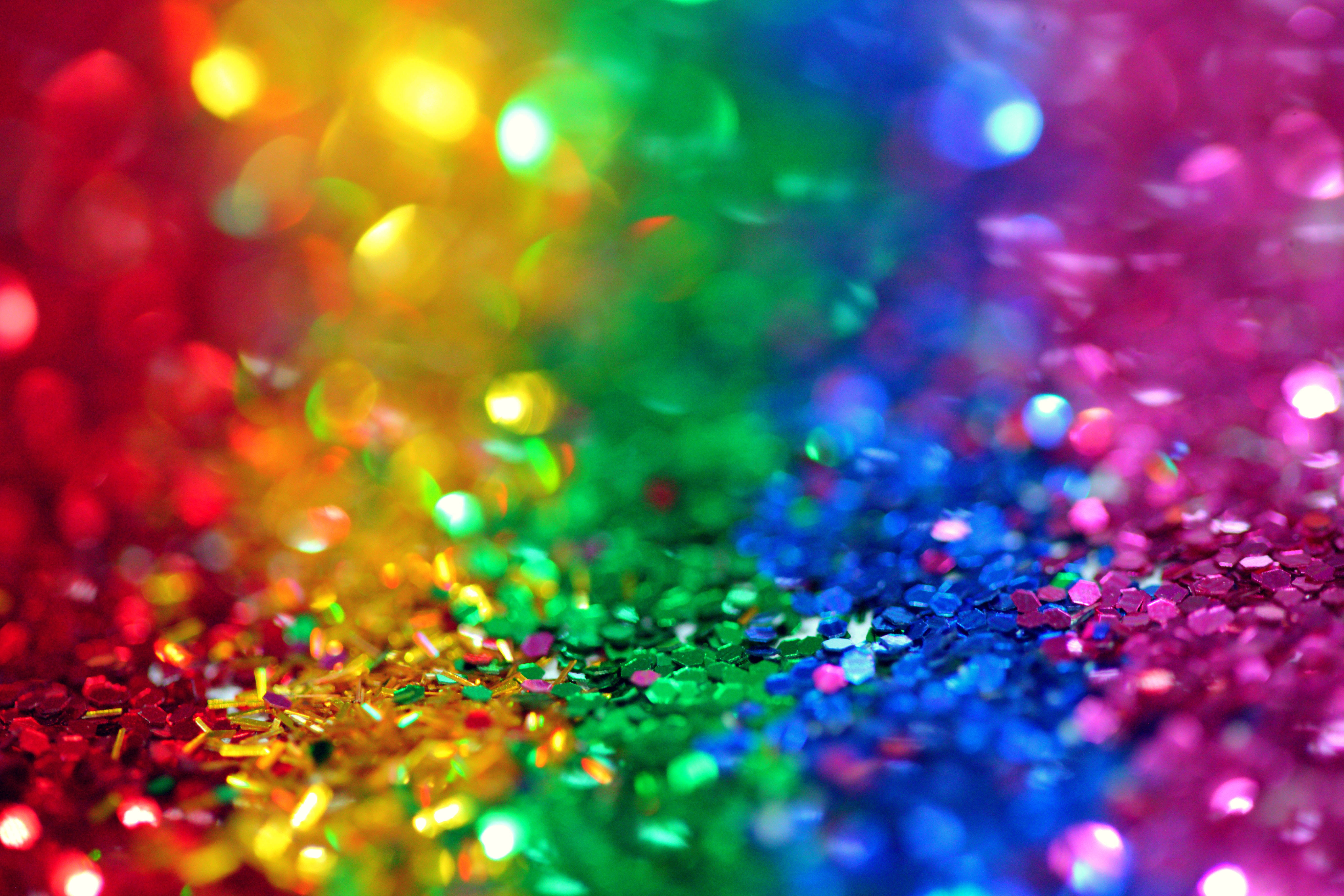 Regnbueglitter fargerik bakgrunn Bakgrunner