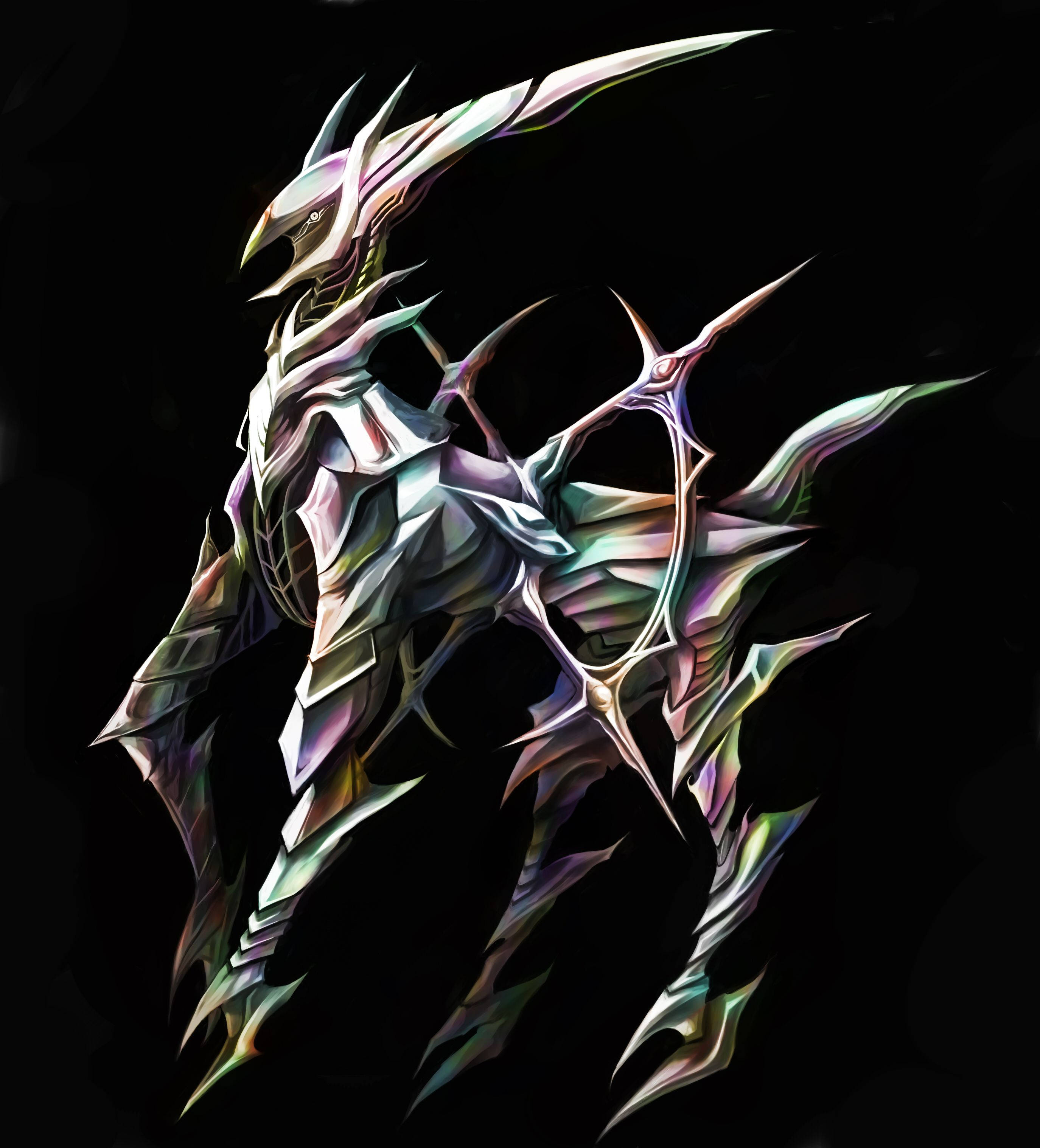 Regnbuestål Arceus Bakgrunner