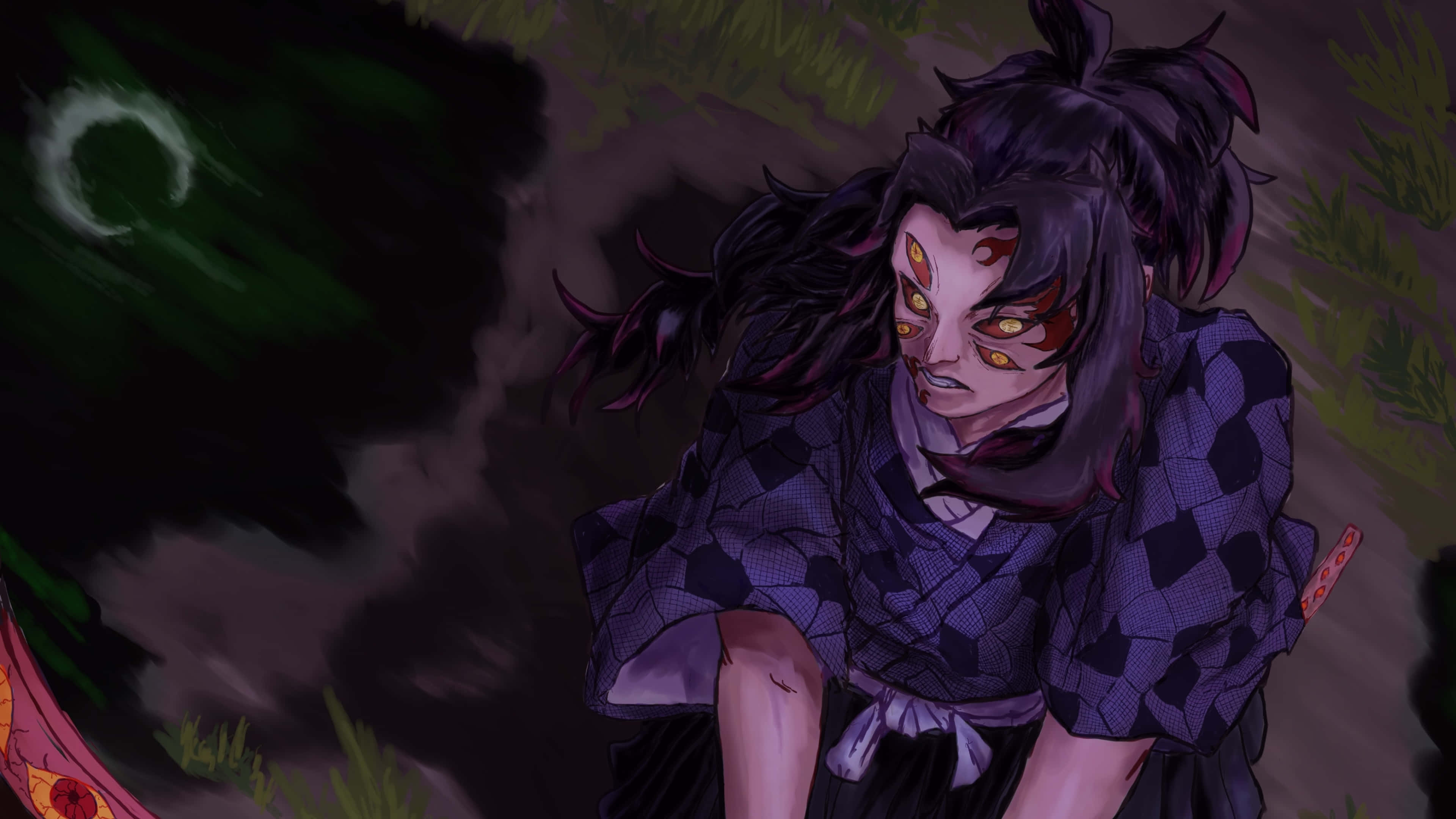 Reis inn i Demon Slayer-verdenen Bakgrunner