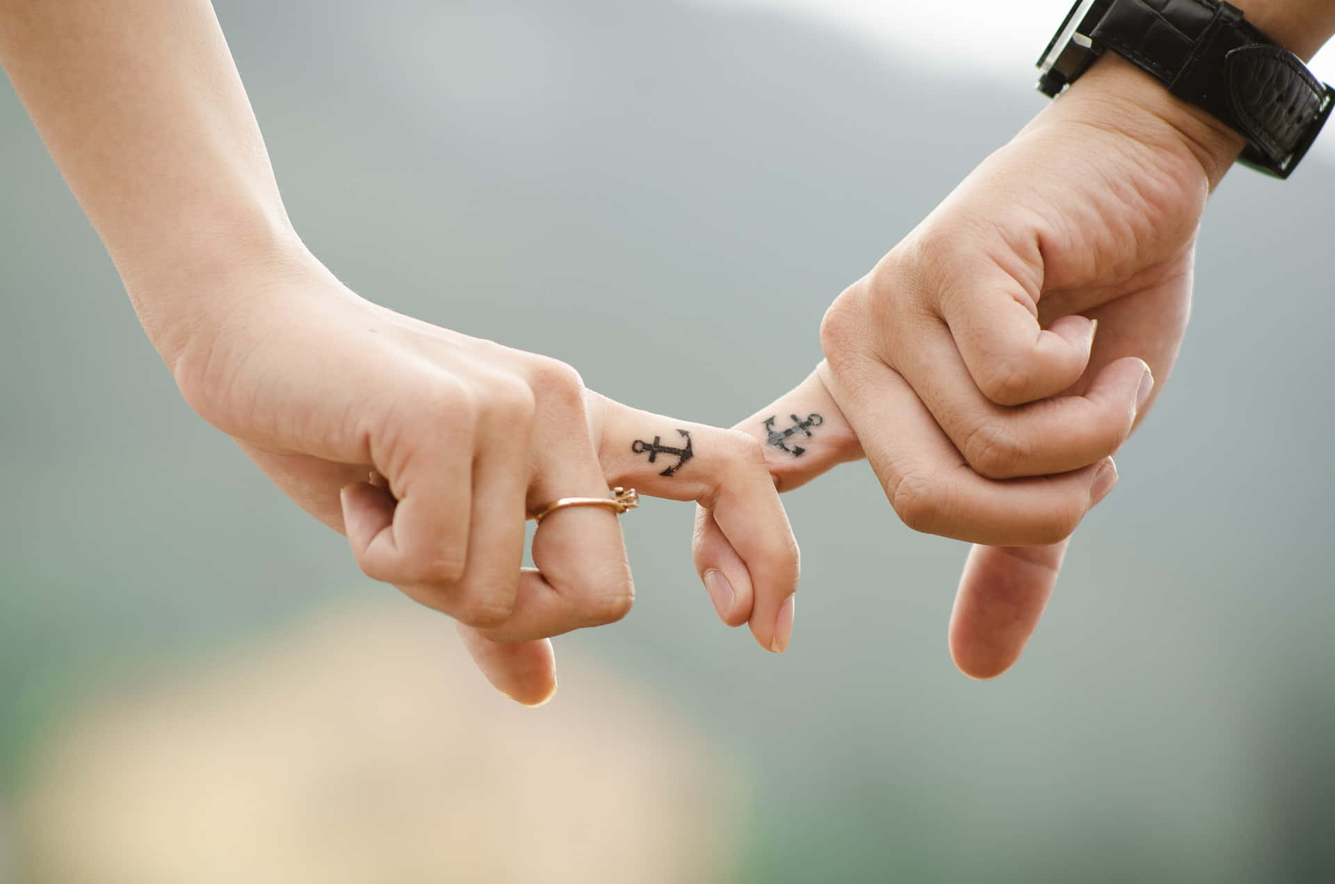 Relasjonsmatch Anker Tatovering Bilde Bakgrunner