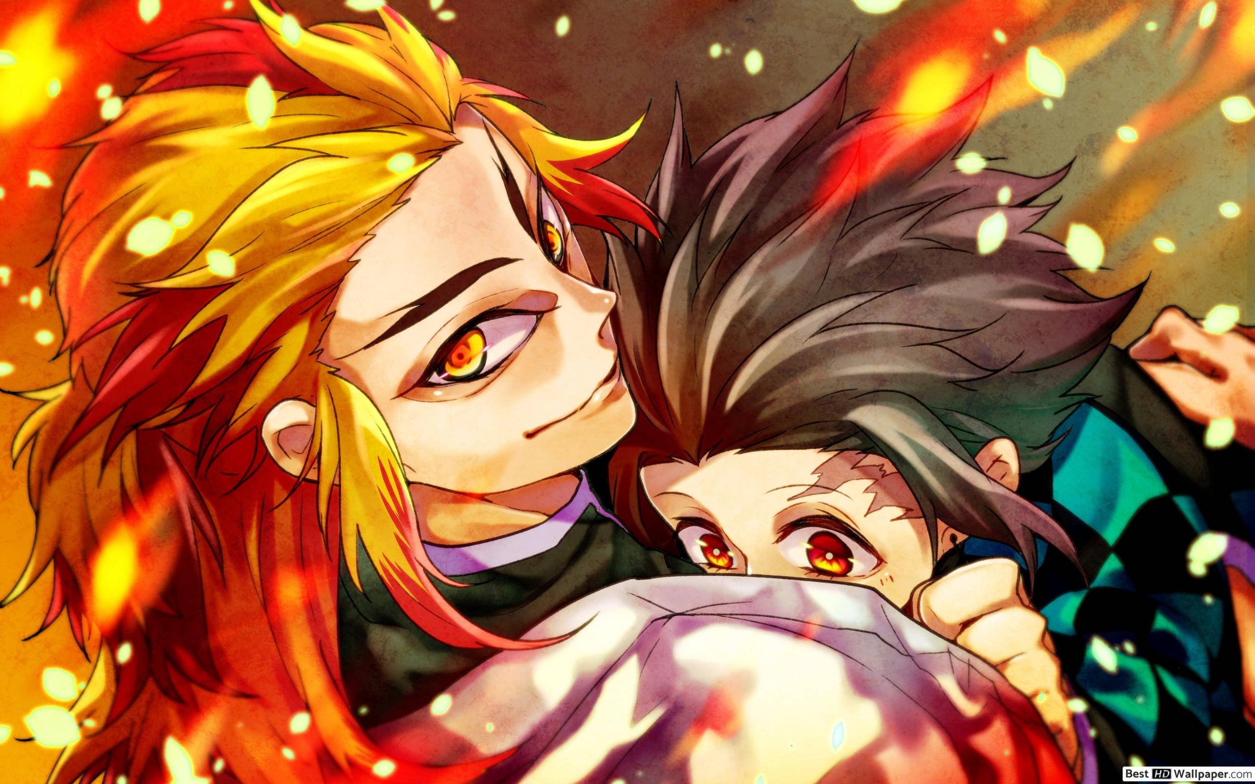 Rengoku og Tanjiro – Demon Slayer-karakterer som kjemper mot ondskap Bakgrunner
