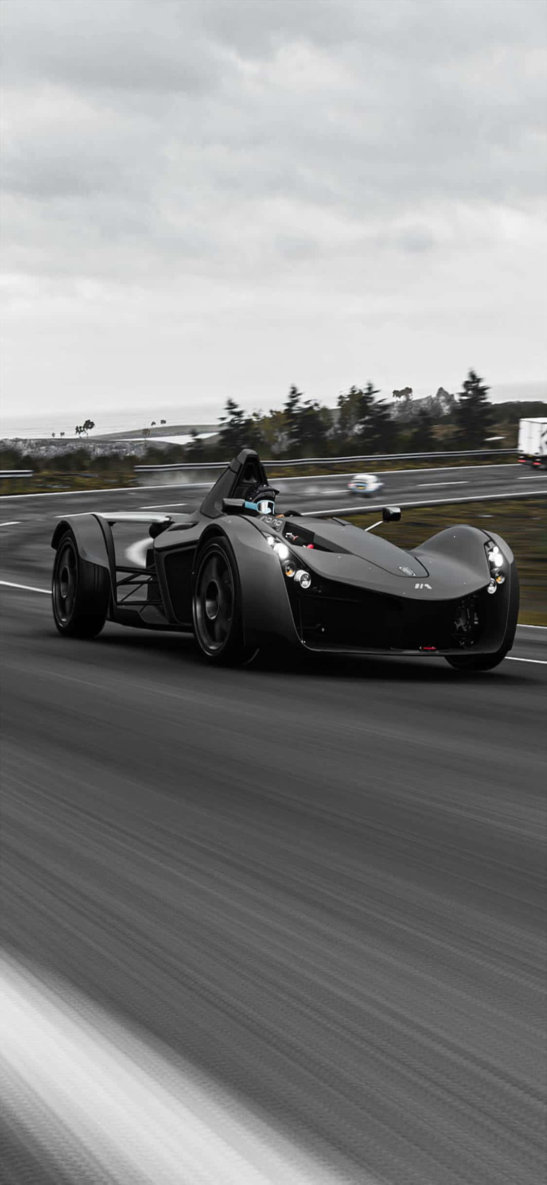 Renn over horisonten med iPhone Xs og Forza Horizon 4 Bakgrunner