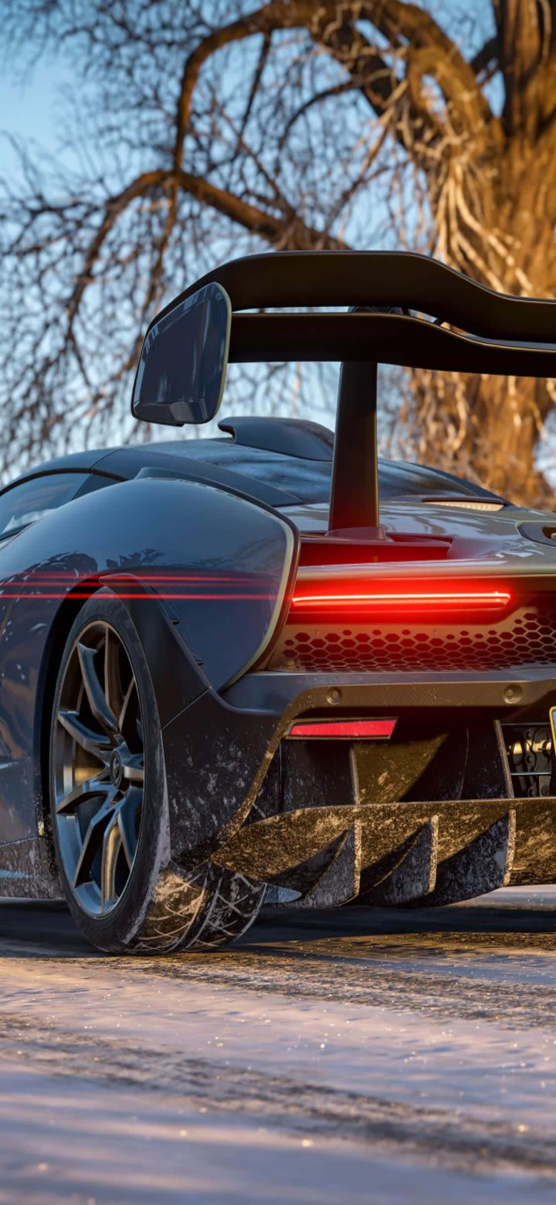 Renn til målstreken i iPhone Xs Forza Horizon 4 Bakgrunner