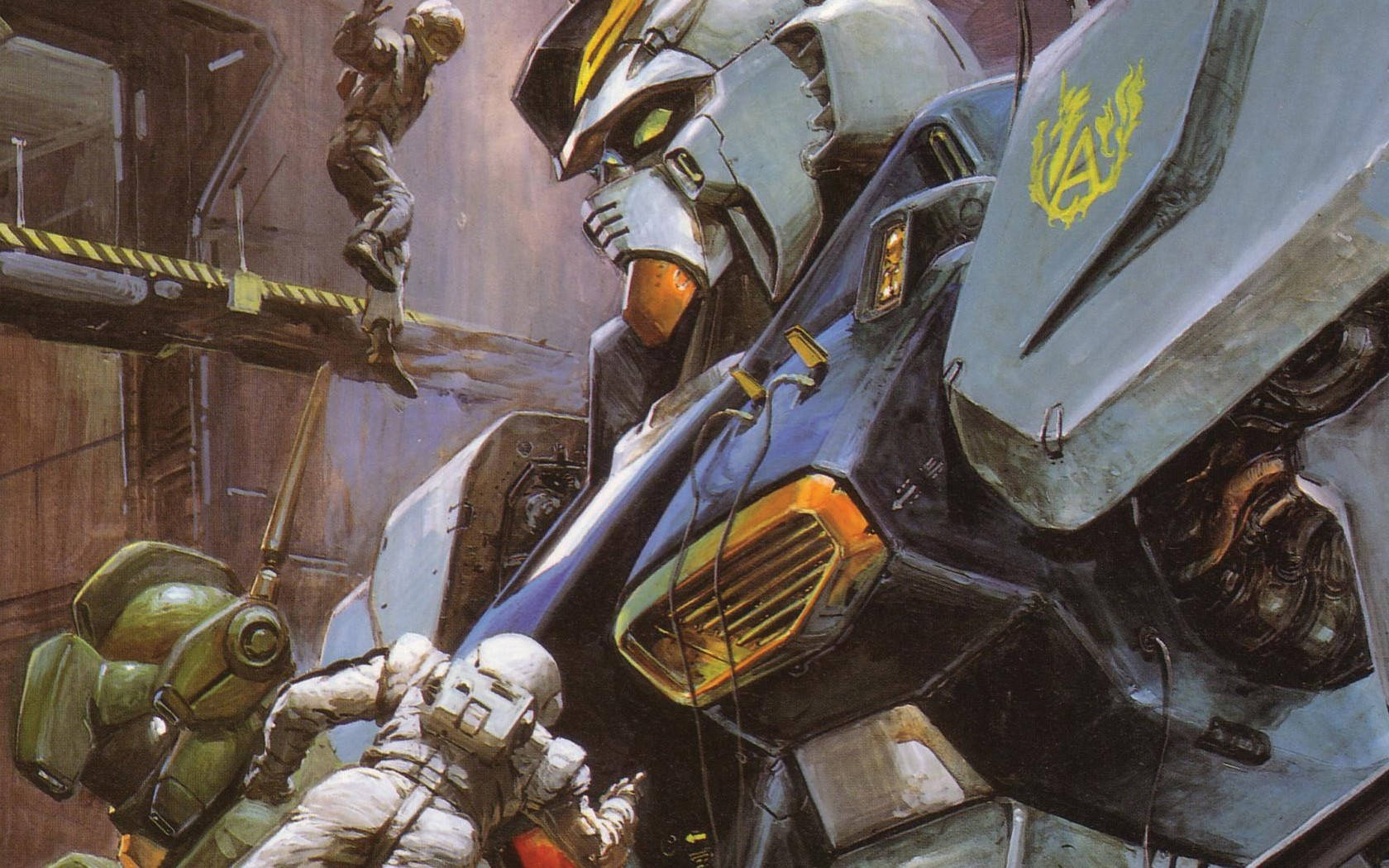 Reparere en Mobile Suit Gundam Bakgrunner