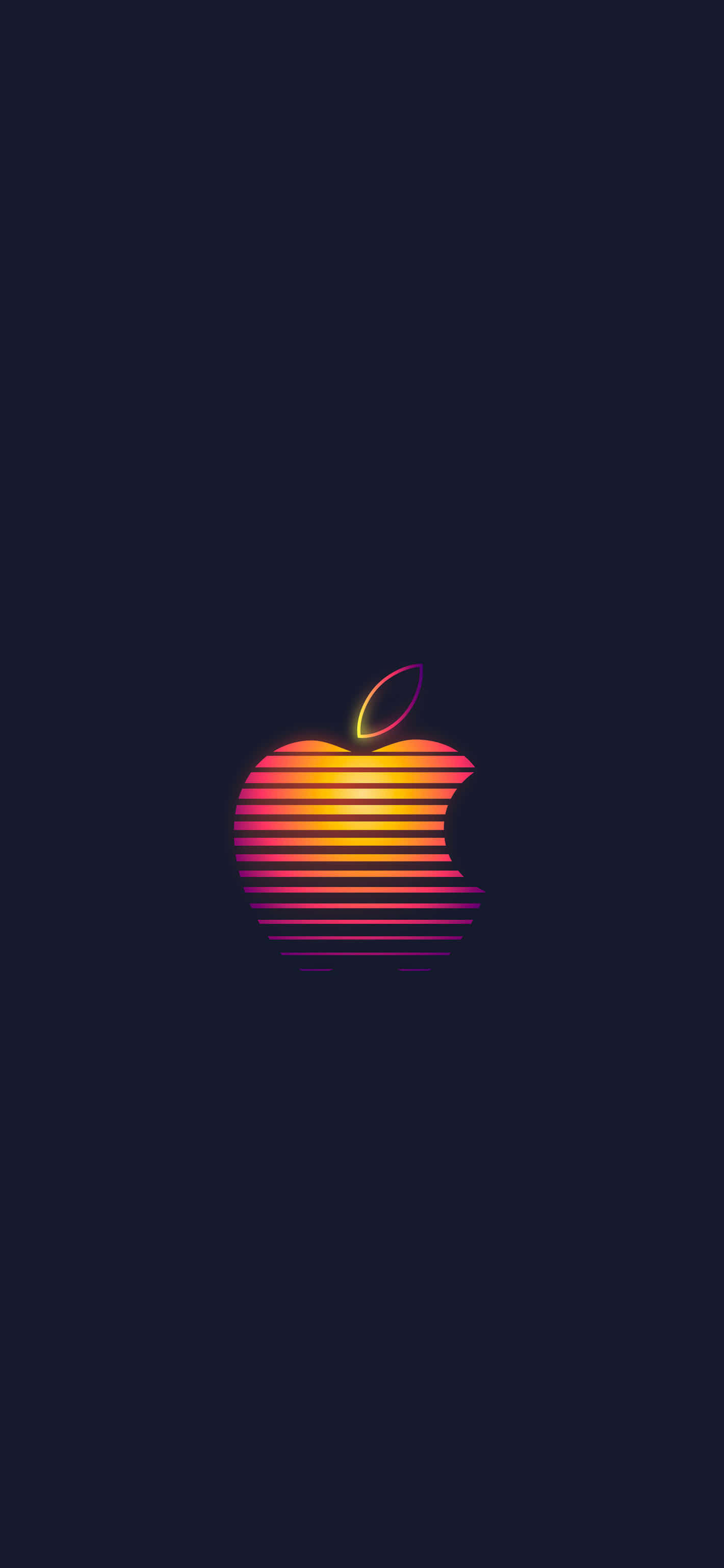 Retro Apple-logo Bakgrunner