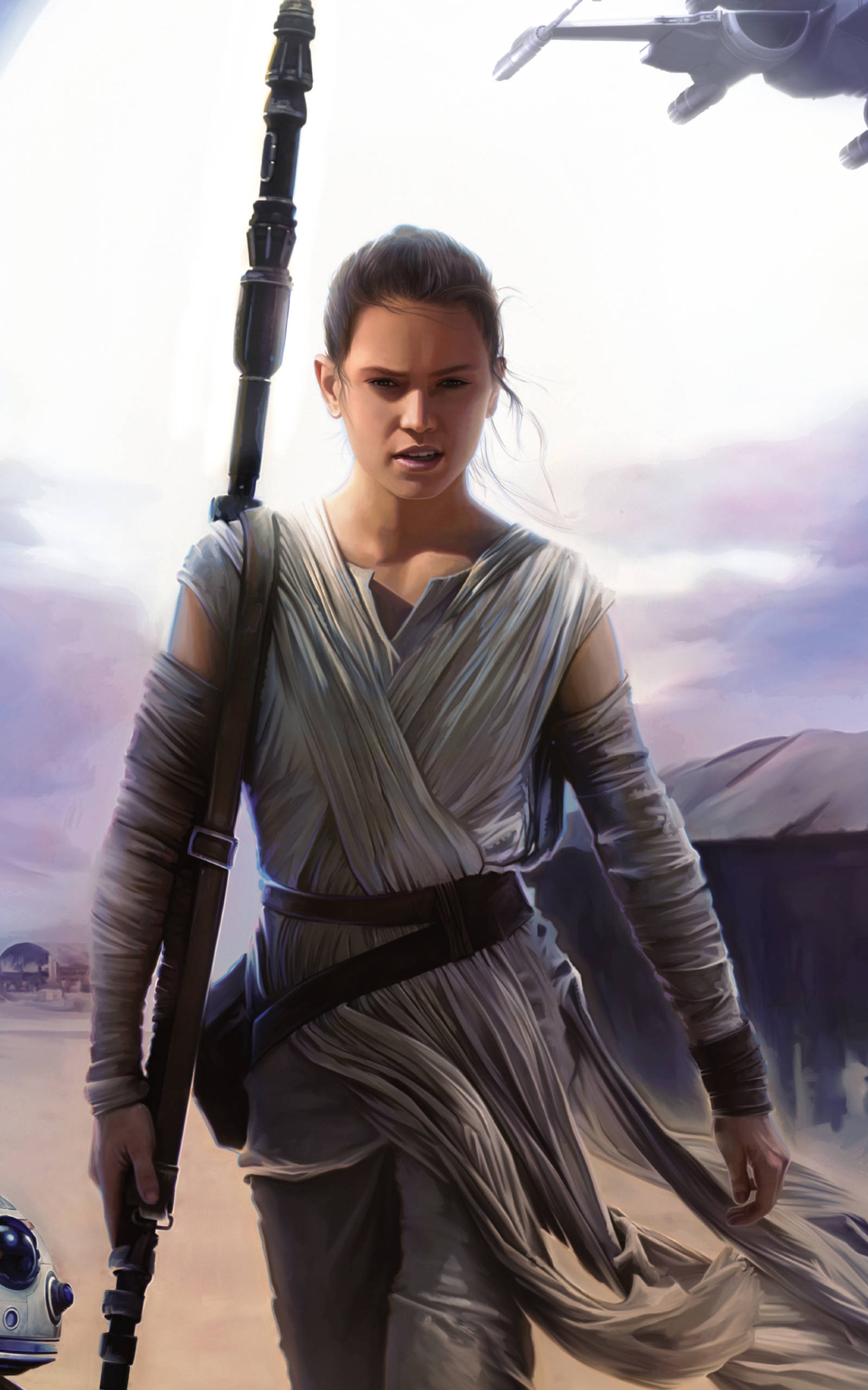 Rey Skywalker Star Wars-nettbrett Bakgrunner