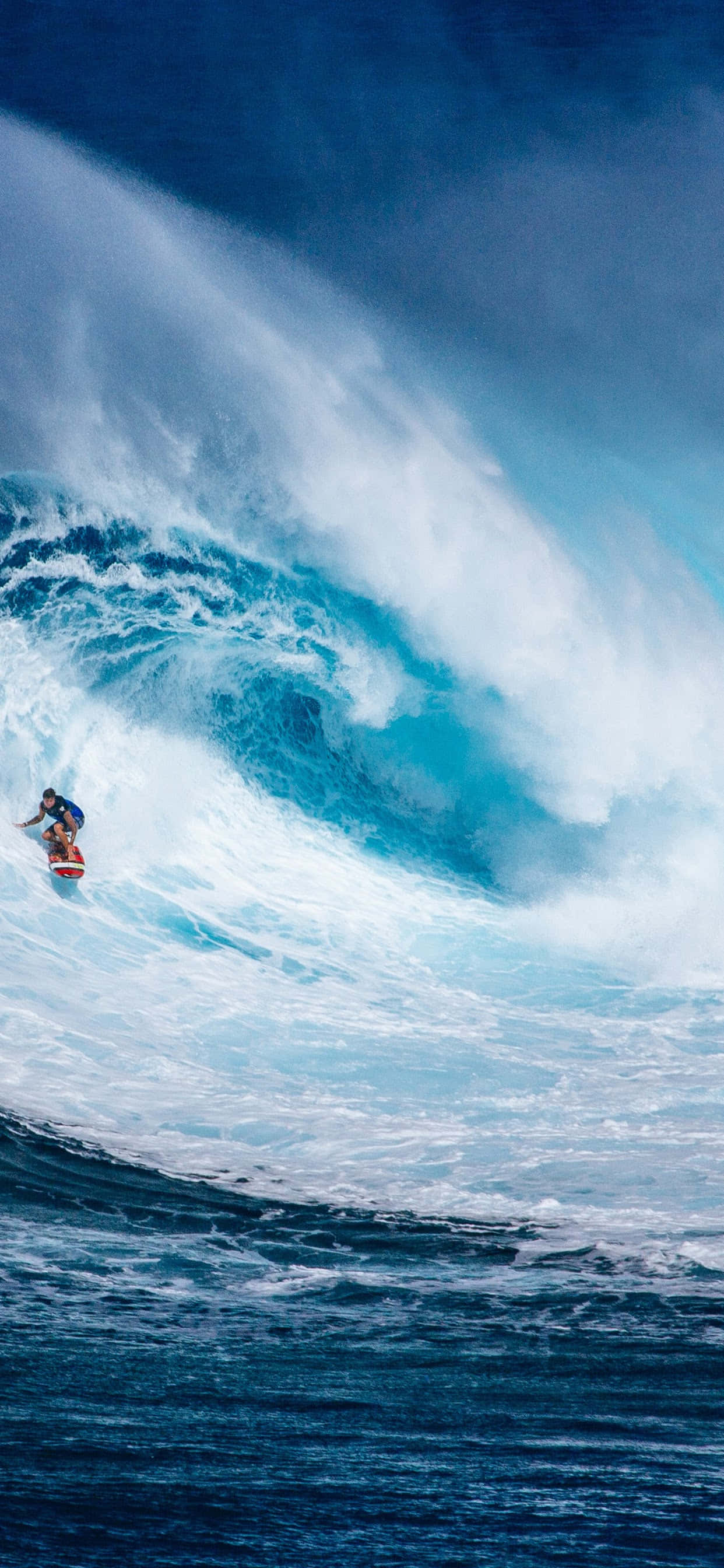 Rid surfe-bølgen med iPhone Bakgrunner