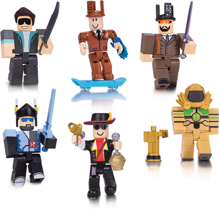 Roblox Action Figures Samling Bakgrunner