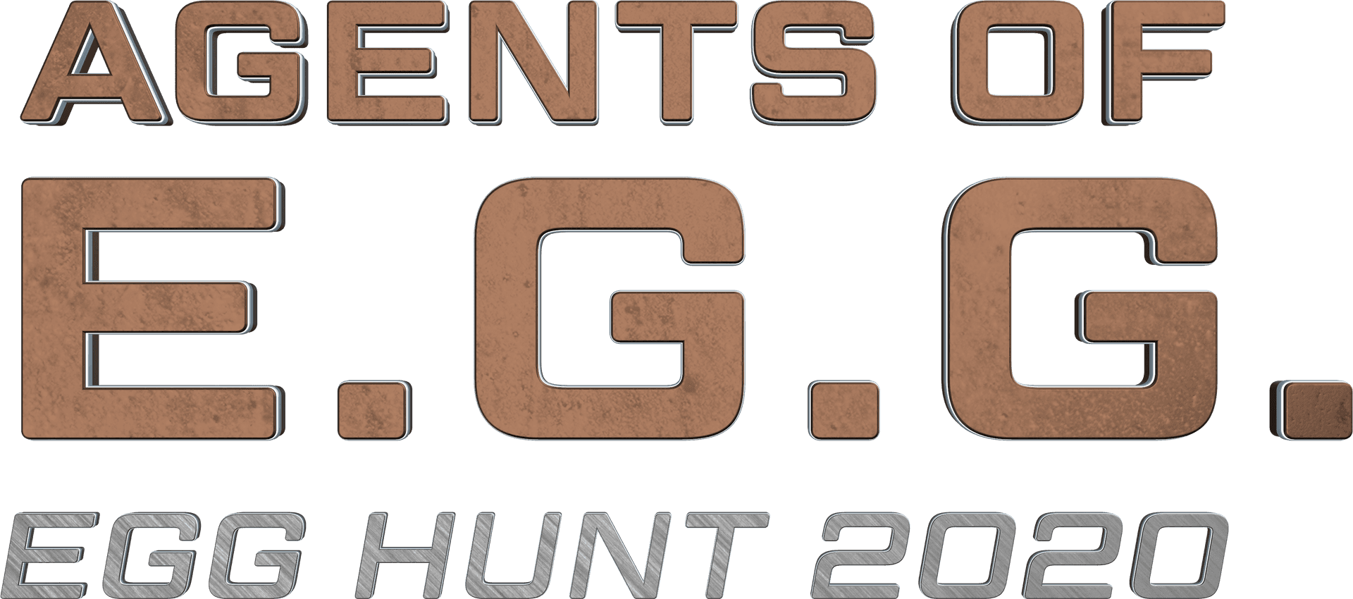 Roblox Agents of E G G Hunt 2020-logo Bakgrunner