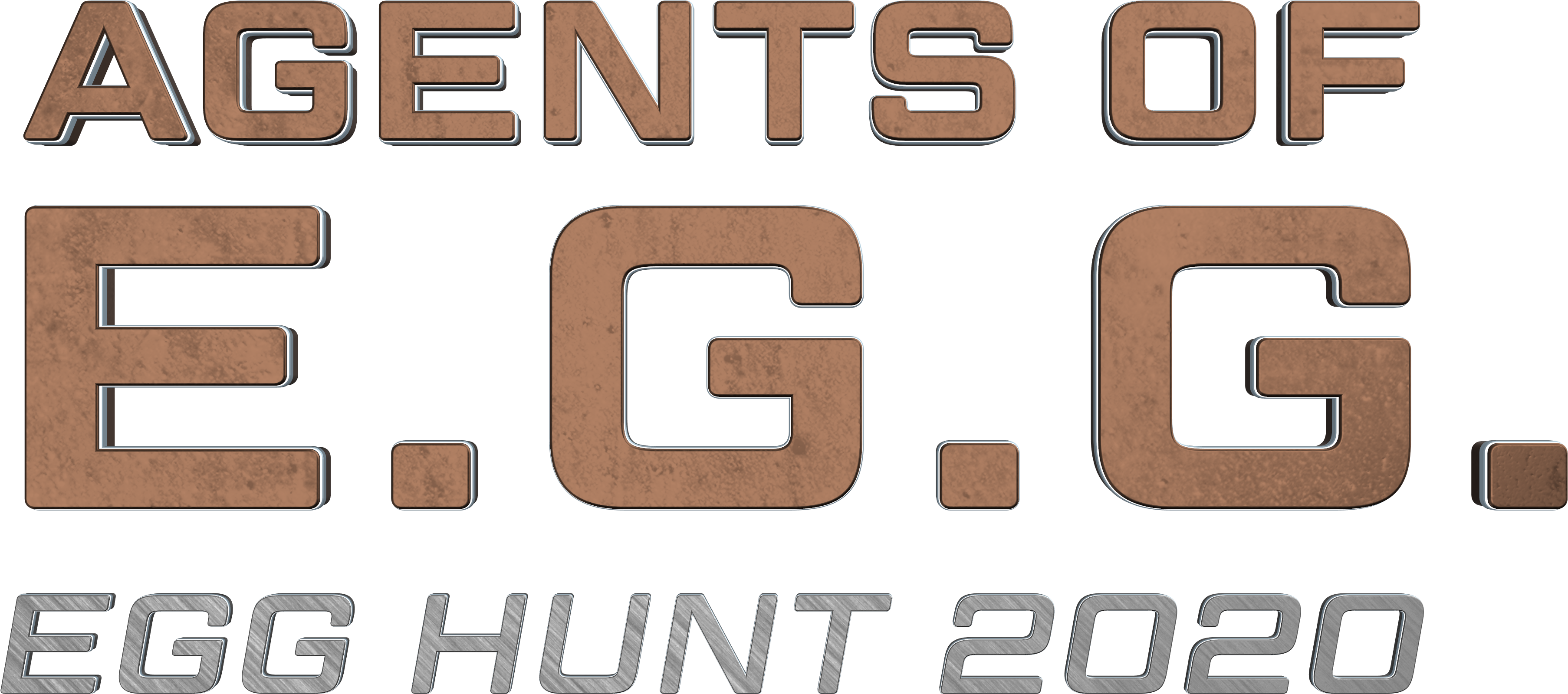Roblox Agents of E G G Hunt 2020-logo Bakgrunner