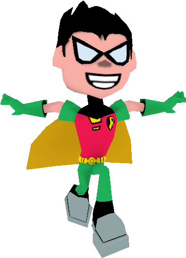 Roblox Animated Character Robin Kostyme Bakgrunner