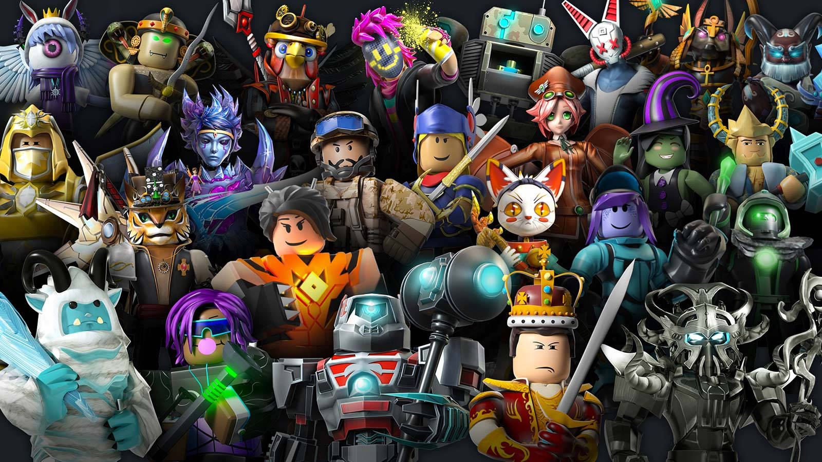 Roblox Avatar-gruppe Bakgrunner