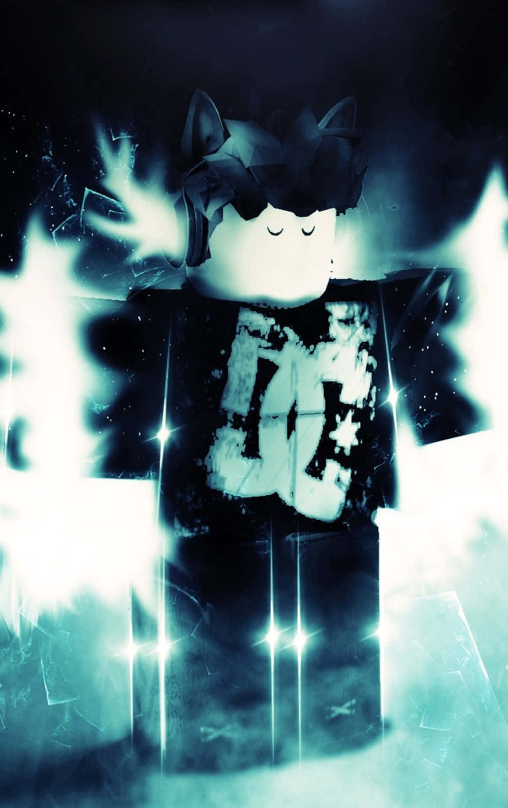 Roblox Emo DC-karakter iPhone Bakgrunner