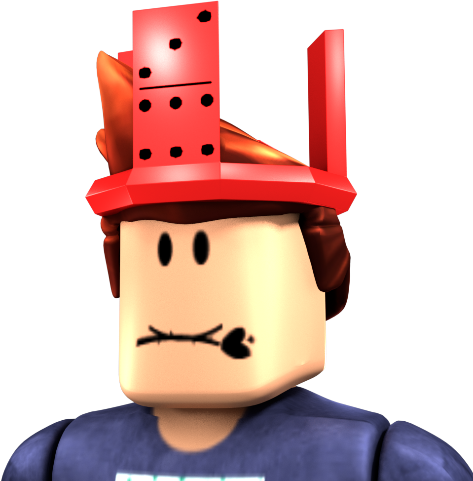Roblox-figur med rød lue Bakgrunner