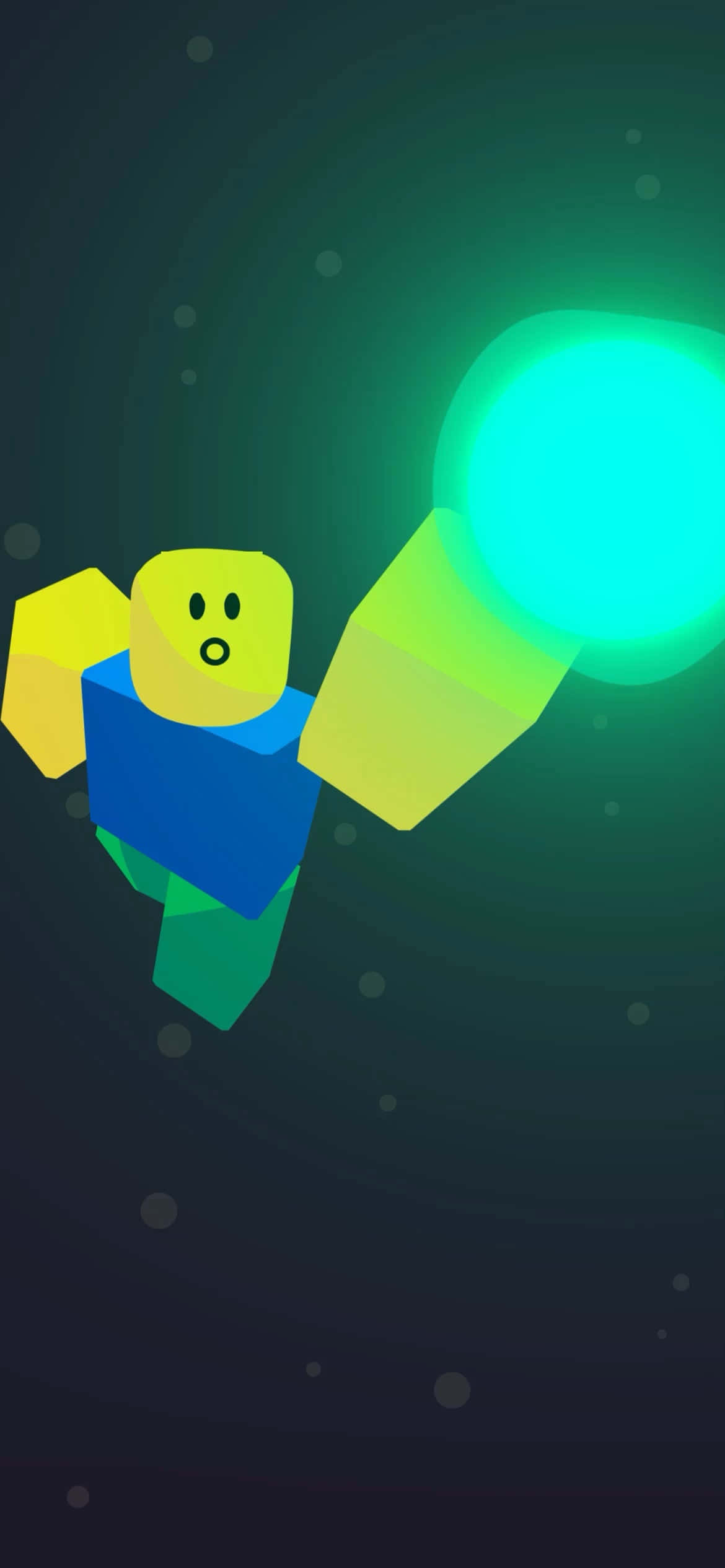 Roblox Kul Galaksekarakter iPhone Bakgrunner