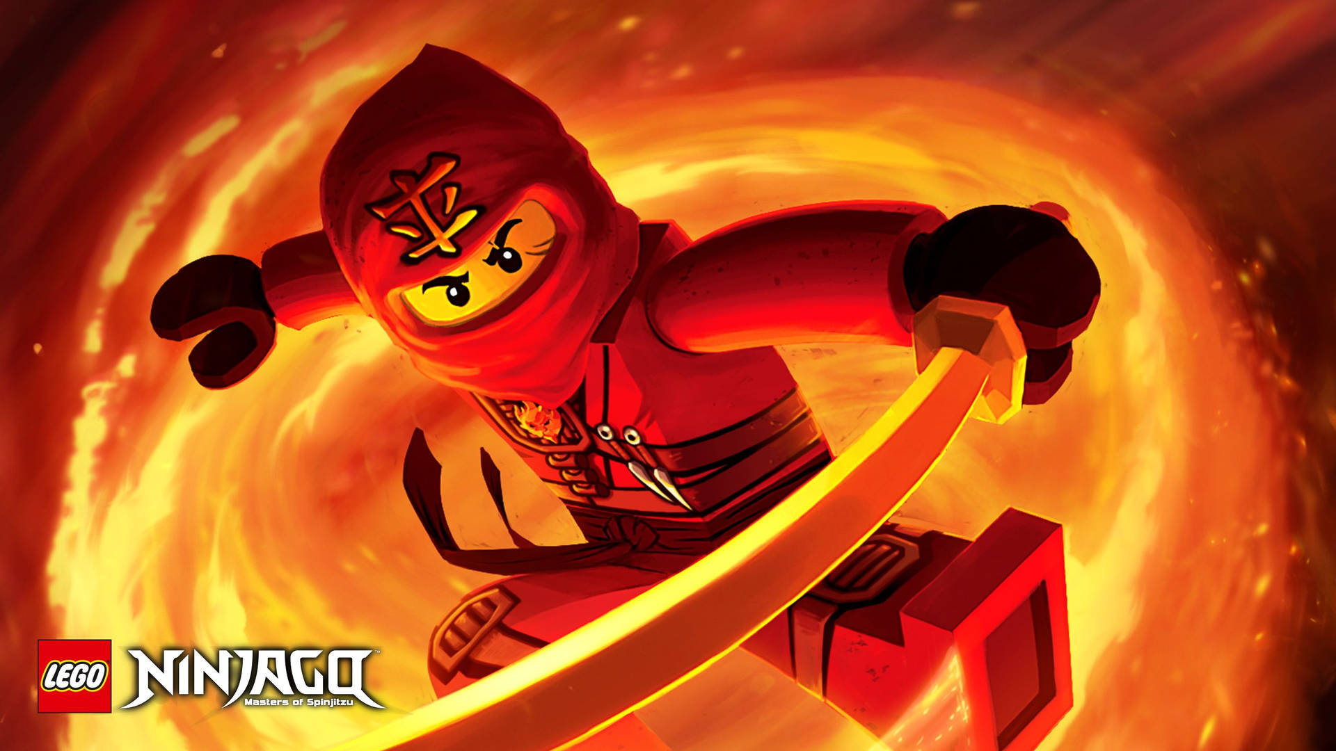 Roblox Rød Ninja bakgrunnsbilde