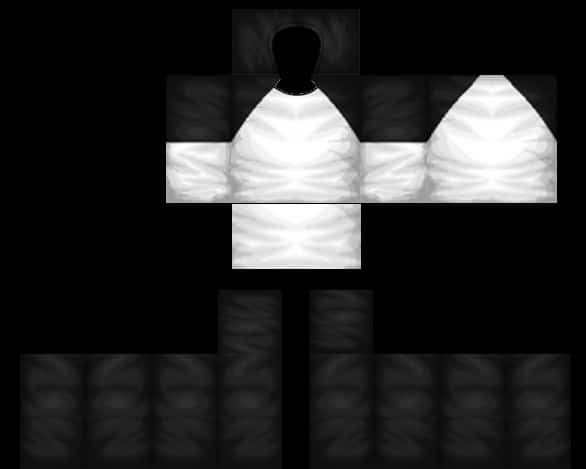 Roblox skjortemal svart og hvit Bakgrunner