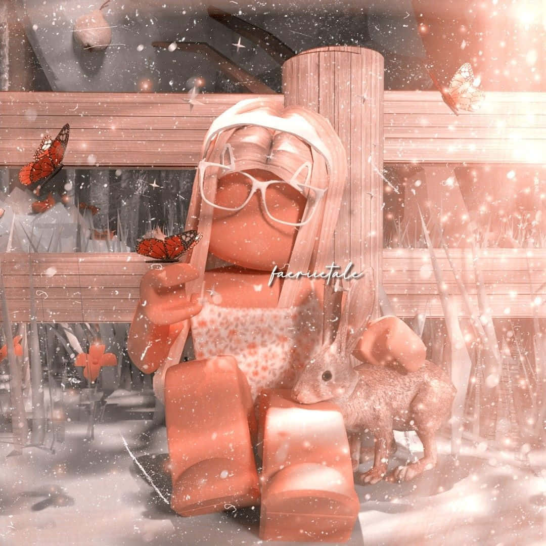Roblox Sommer Estetisk Jente Preppy Profilbilde Bakgrunner