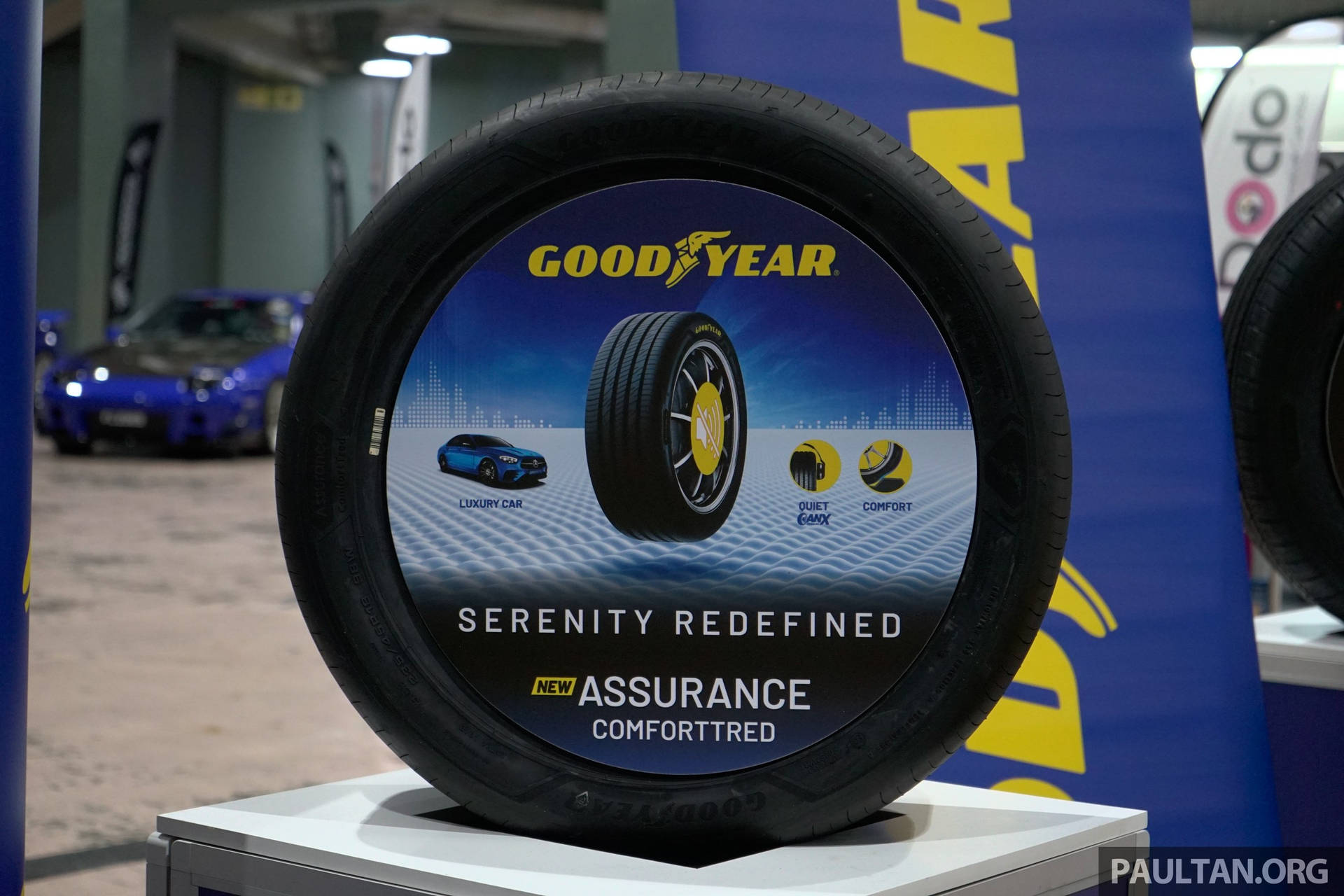 Robust Goodyear-dekk klart for veien. Bakgrunner