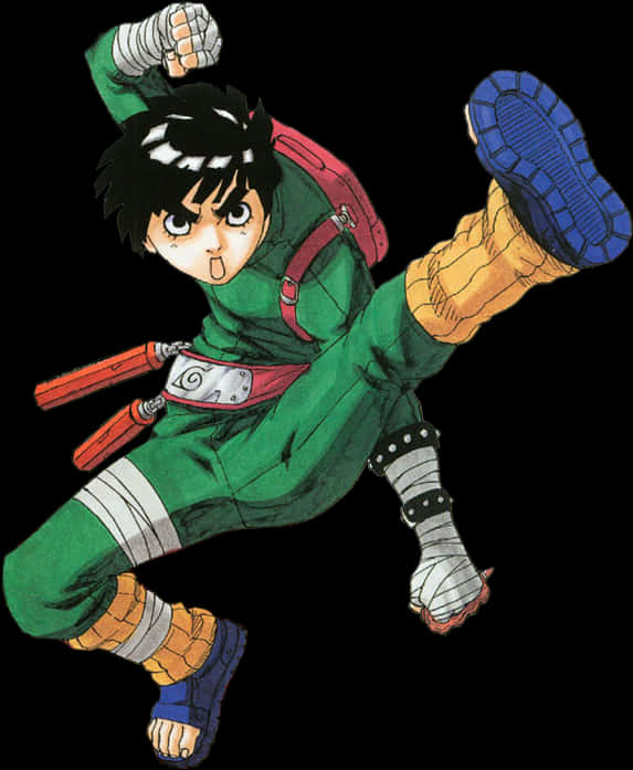 Rock Lee Dynamisk Inngang Bakgrunner