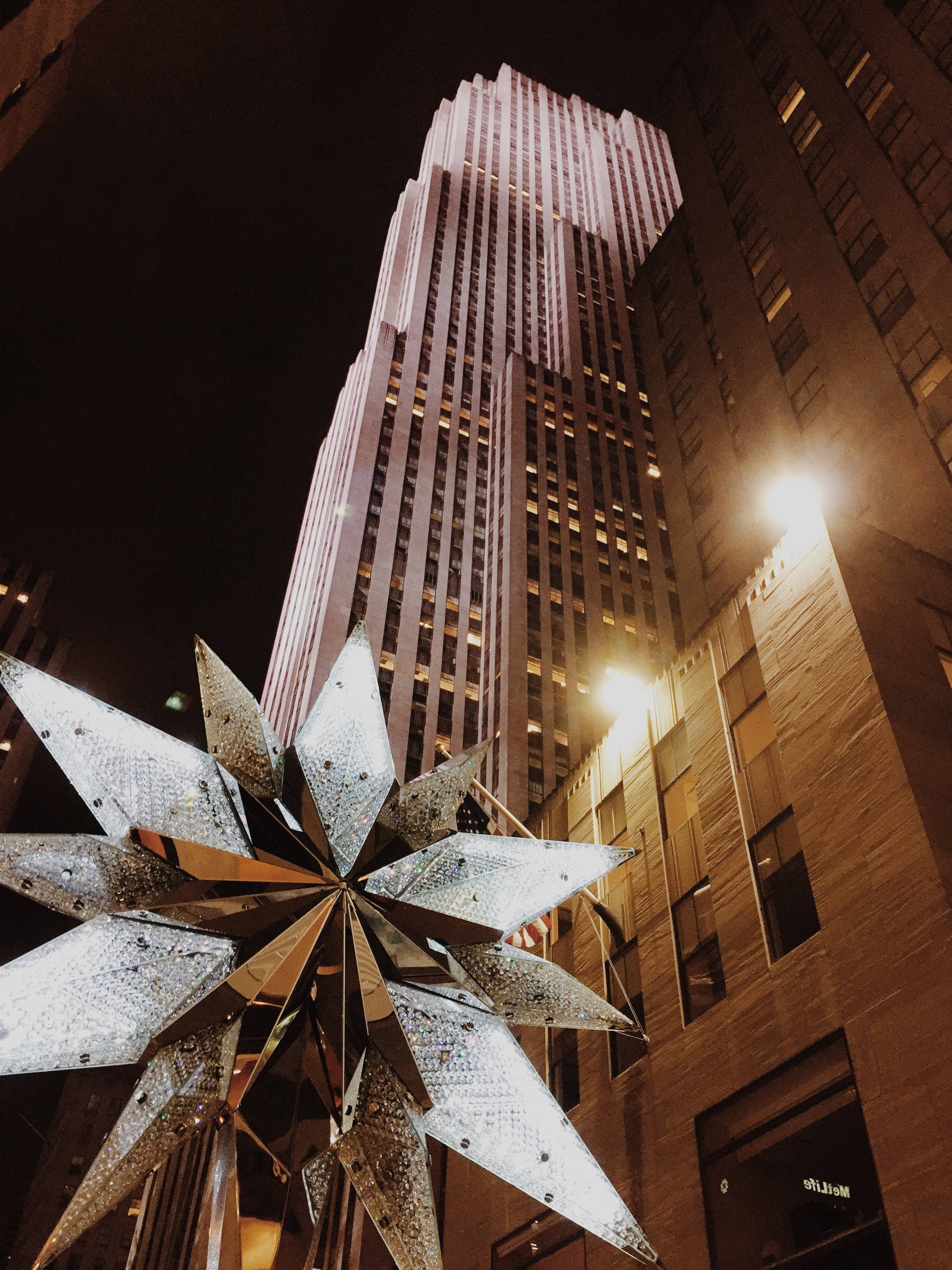 Rockefeller Center stjerne til telefonen Bakgrunner