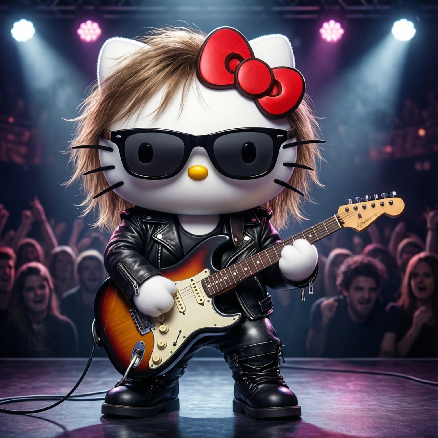 Rockestjernen Hello Kitty Bakgrunner