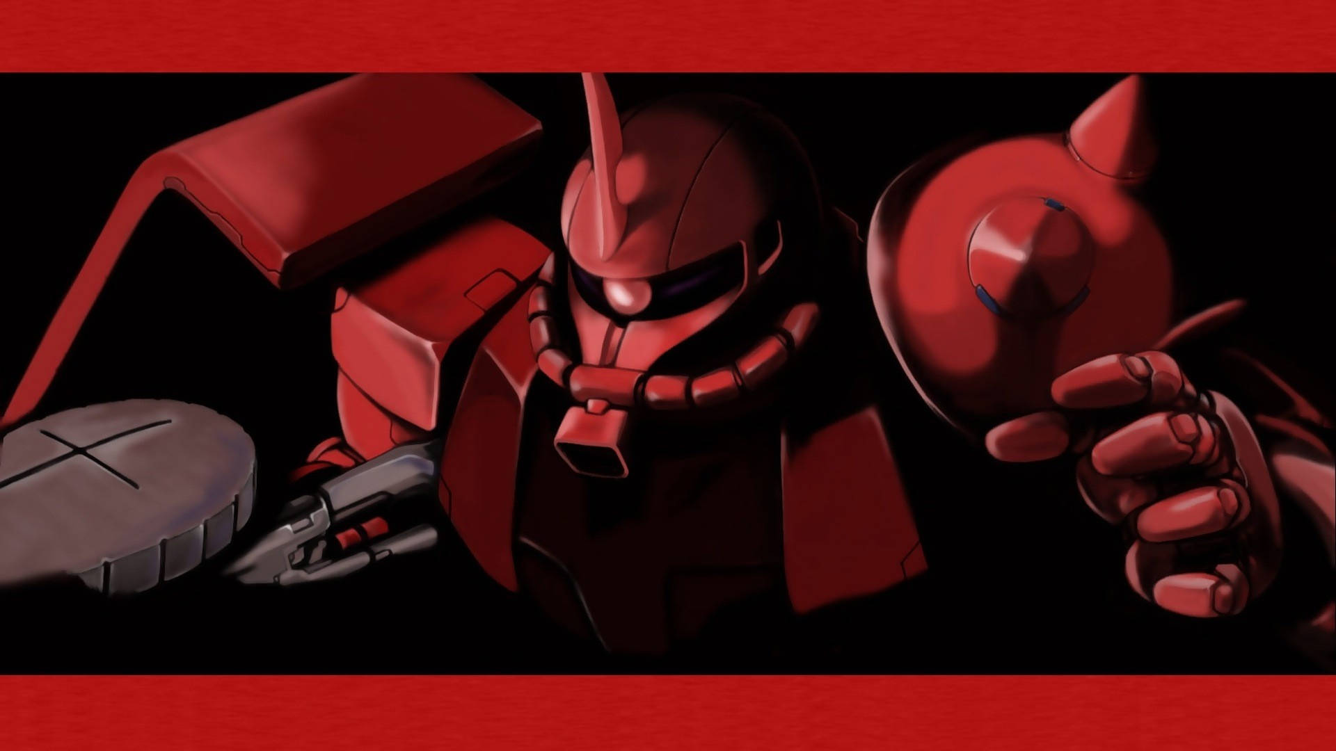 Rød estetikk av Mobile Suit Gundam