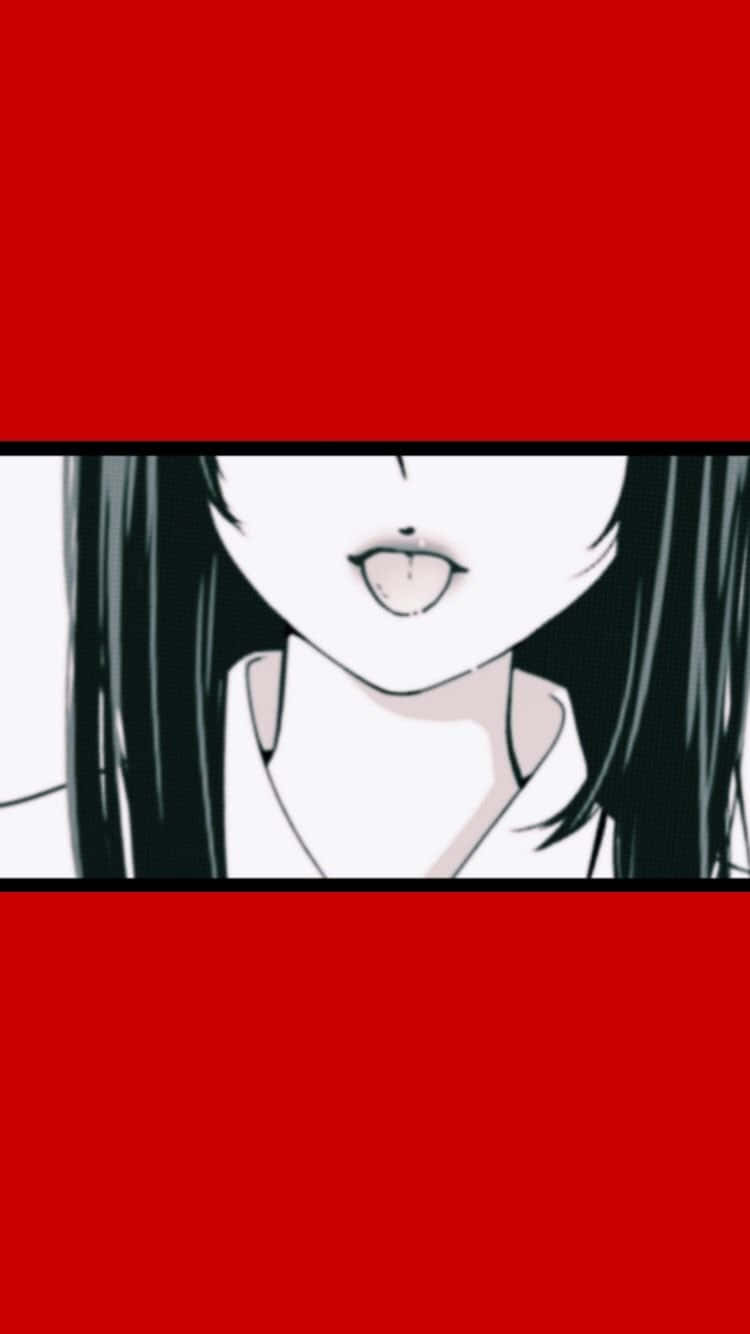 Rød Kakegurui Anime Estetikk Bakgrunner