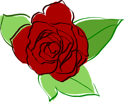 Rød vektor rose illustrasjon Bakgrunner