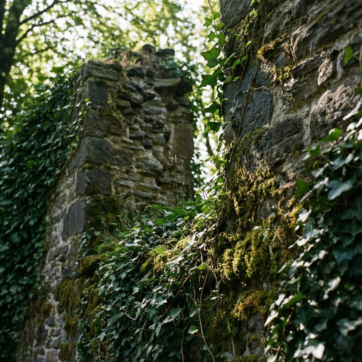 Roermond Gammel Mur Ruiner Bakgrunner