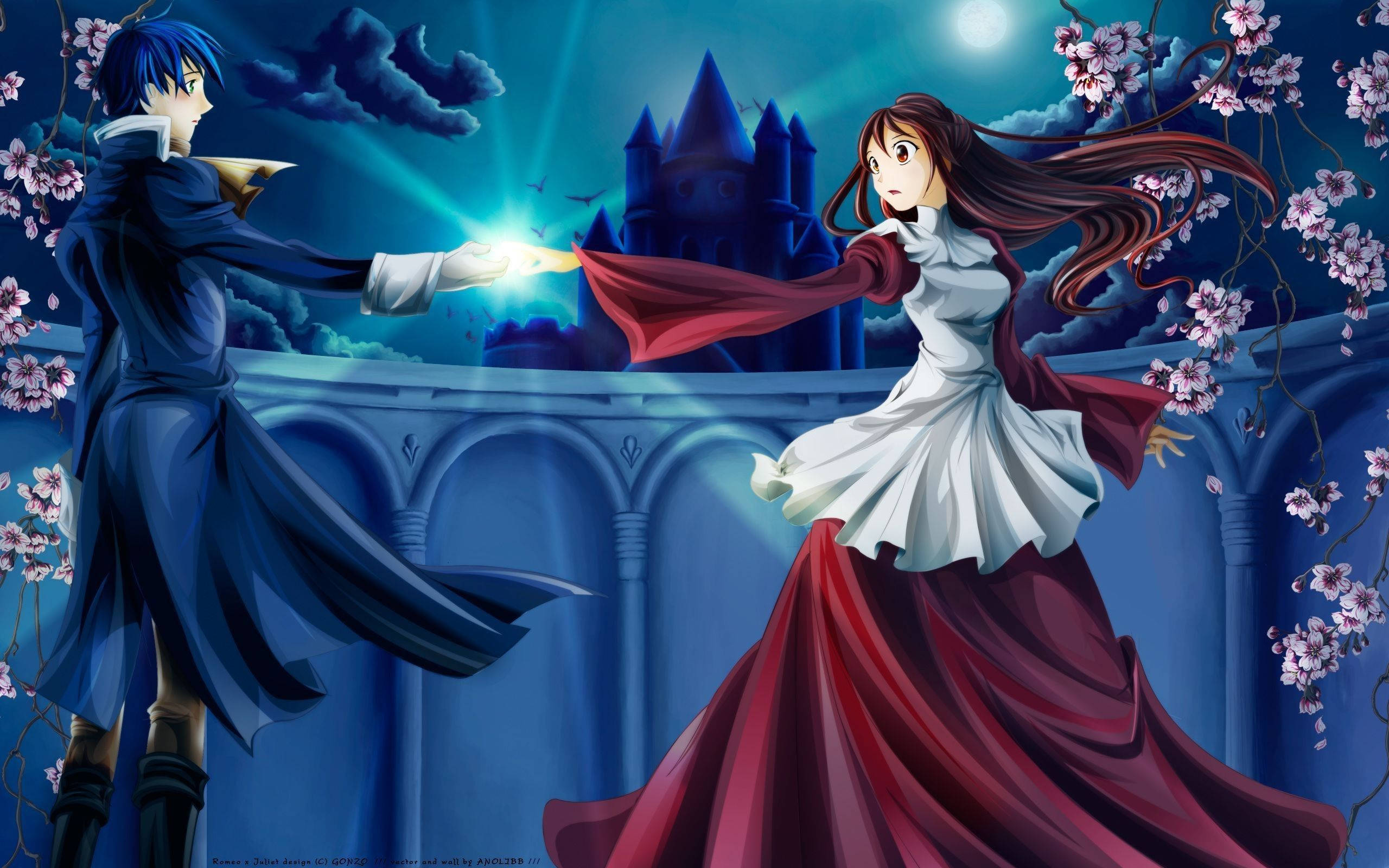 Romeo og Juliet anime dans Bakgrunner