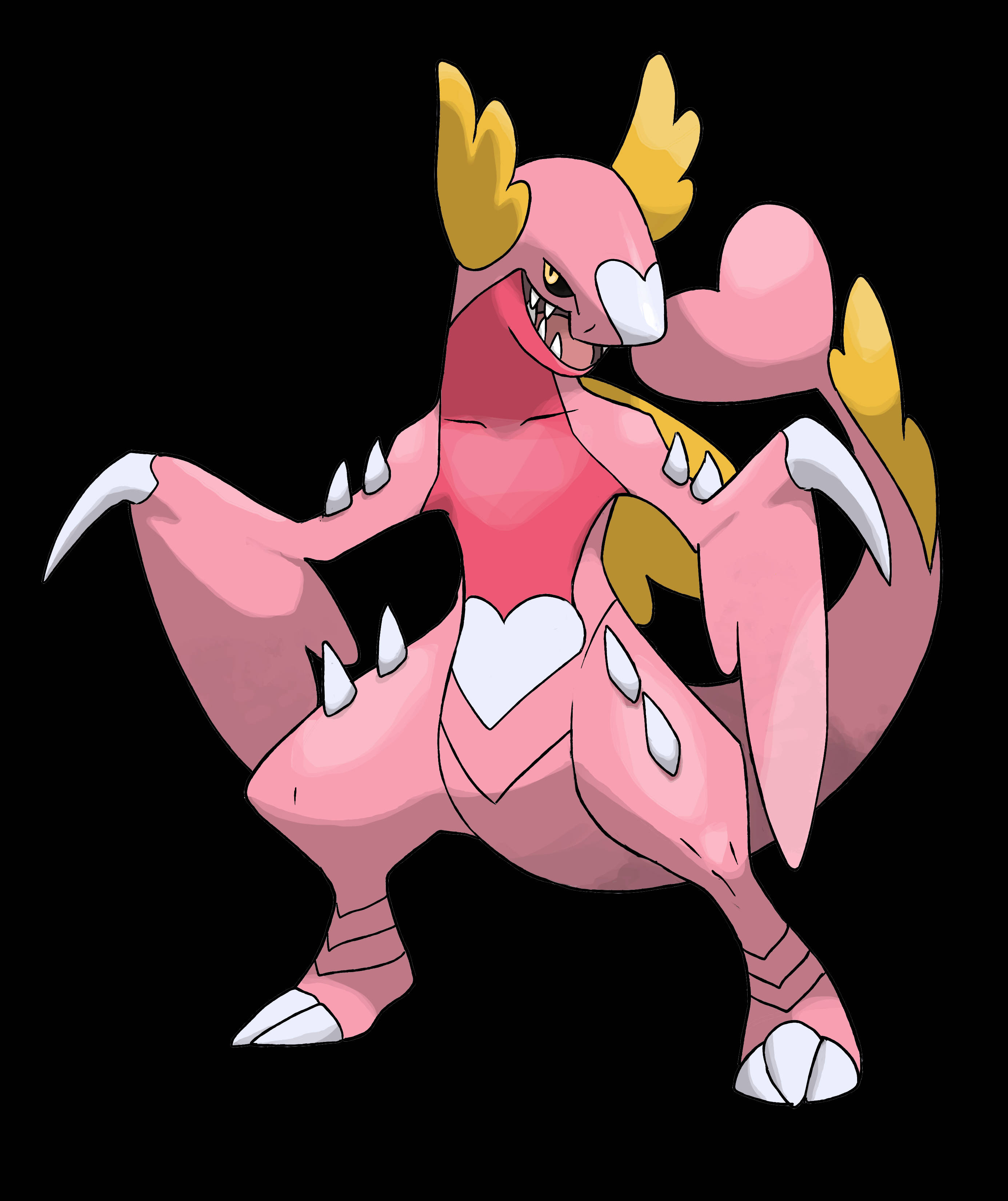 Rosa Buddyisert Garchomp Bakgrunner