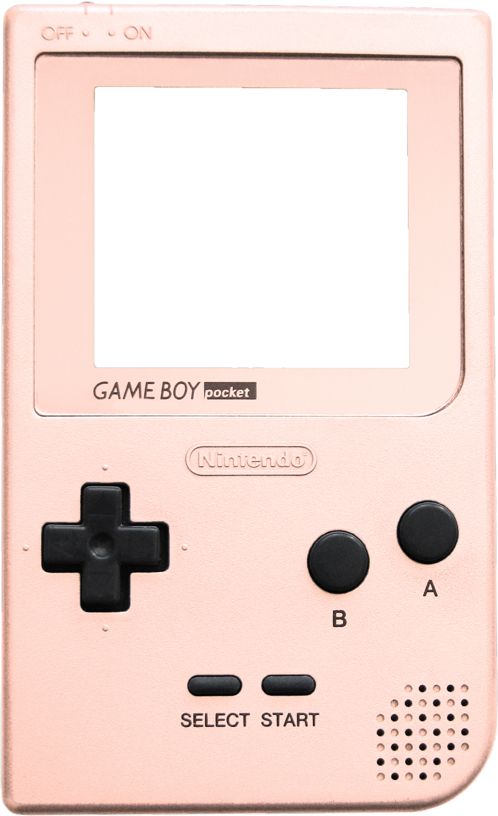 Rosa Game Boy Pocket Nintendo Bakgrunner