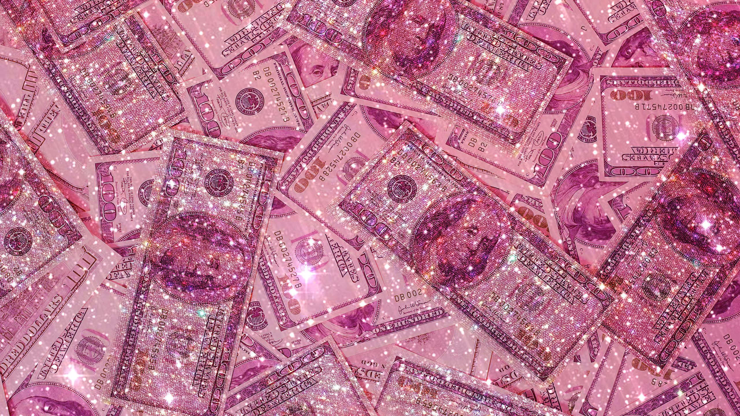 rosa glitter penger bakgrunn Bakgrunner