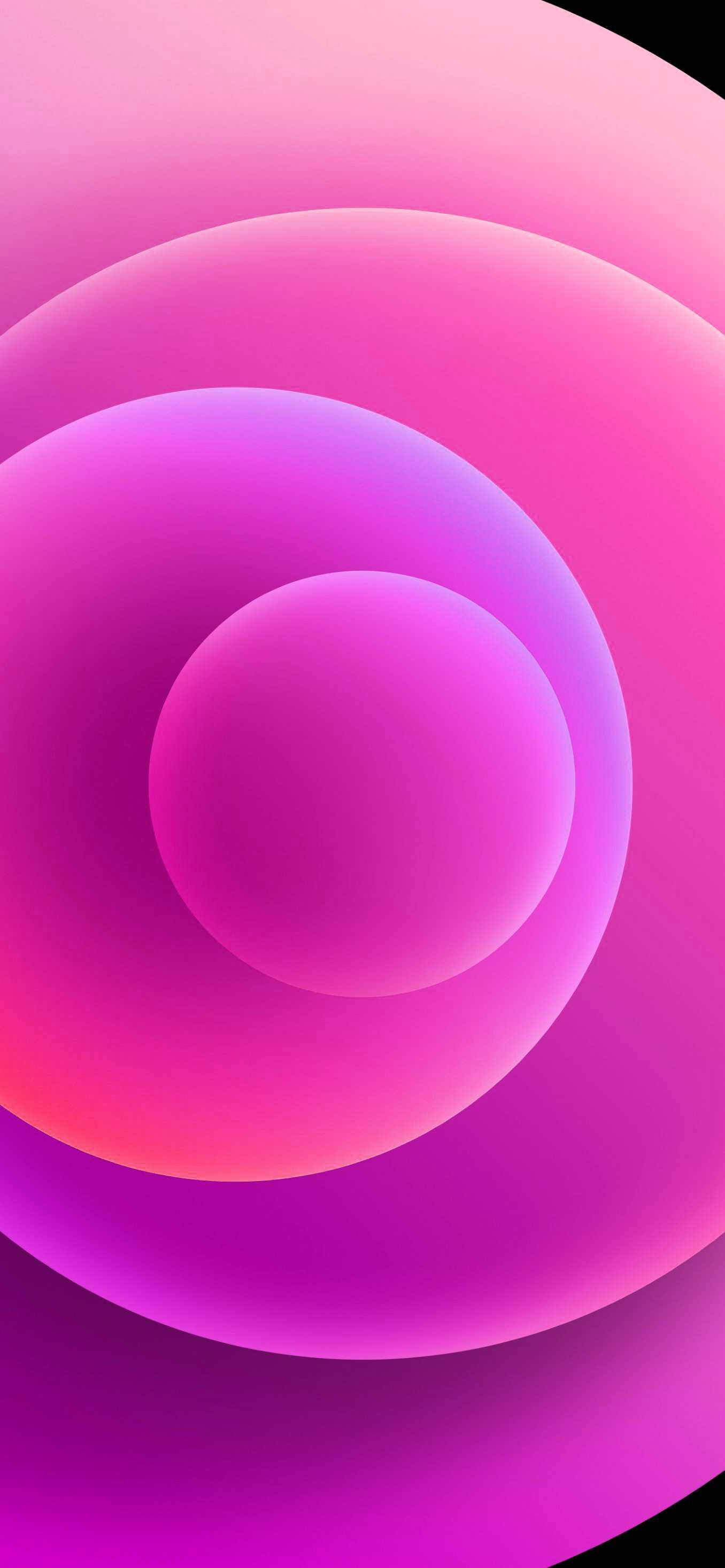 Rosa kuler iPhone 12 Bakgrunner