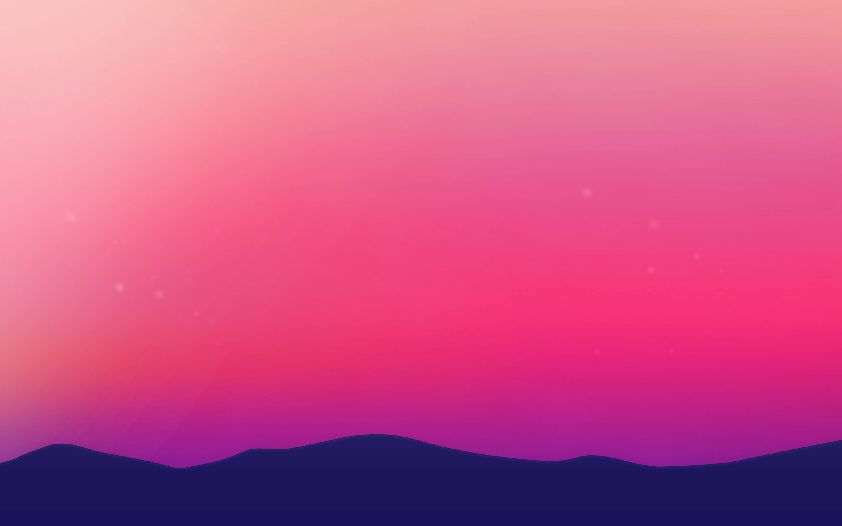 Rosa og lilla landskap minimalistisk estetisk laptop Bakgrunner