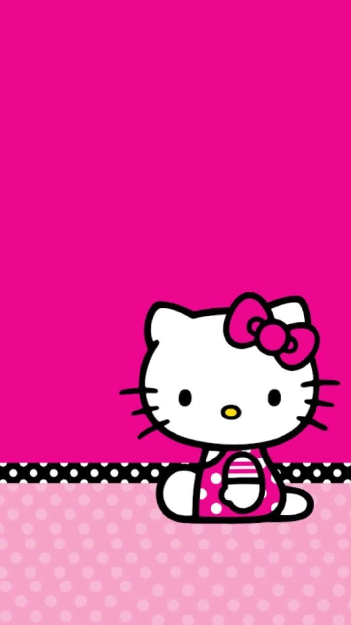 Rosa Sanrio-telefon Bakgrunner