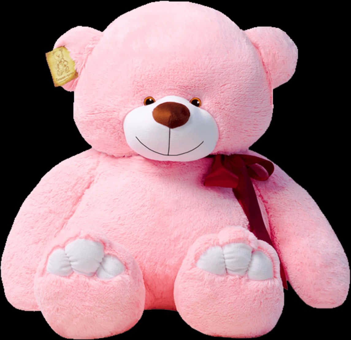 Rosa teddybjørn kosedyr Bakgrunner