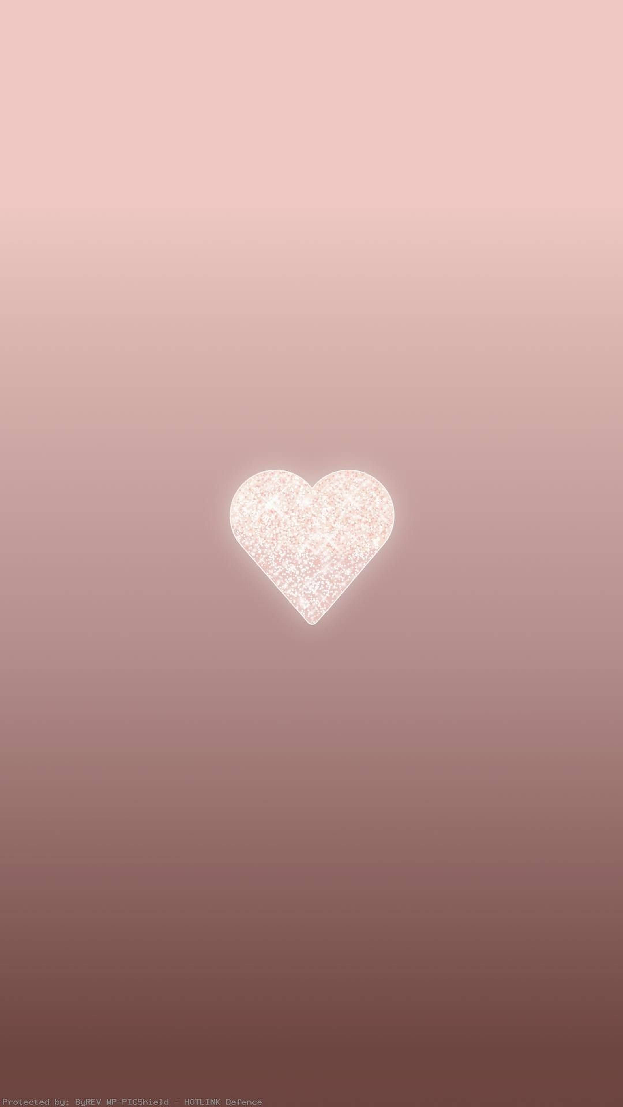 Rose Gold Estetisk Hjerte Bakgrunner